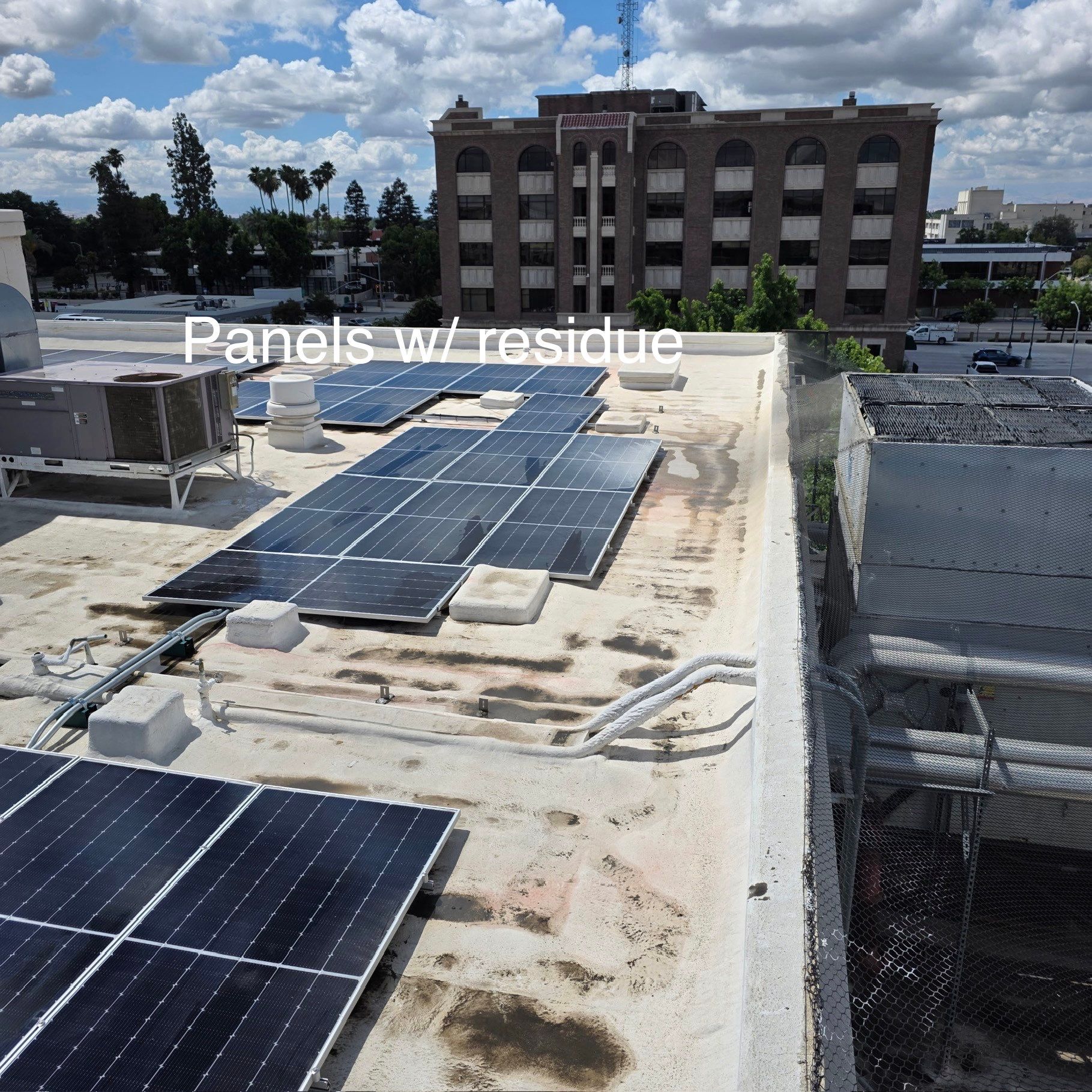 Commercial Solar Panel Cleaning by Palm Coast Solar Cleaning