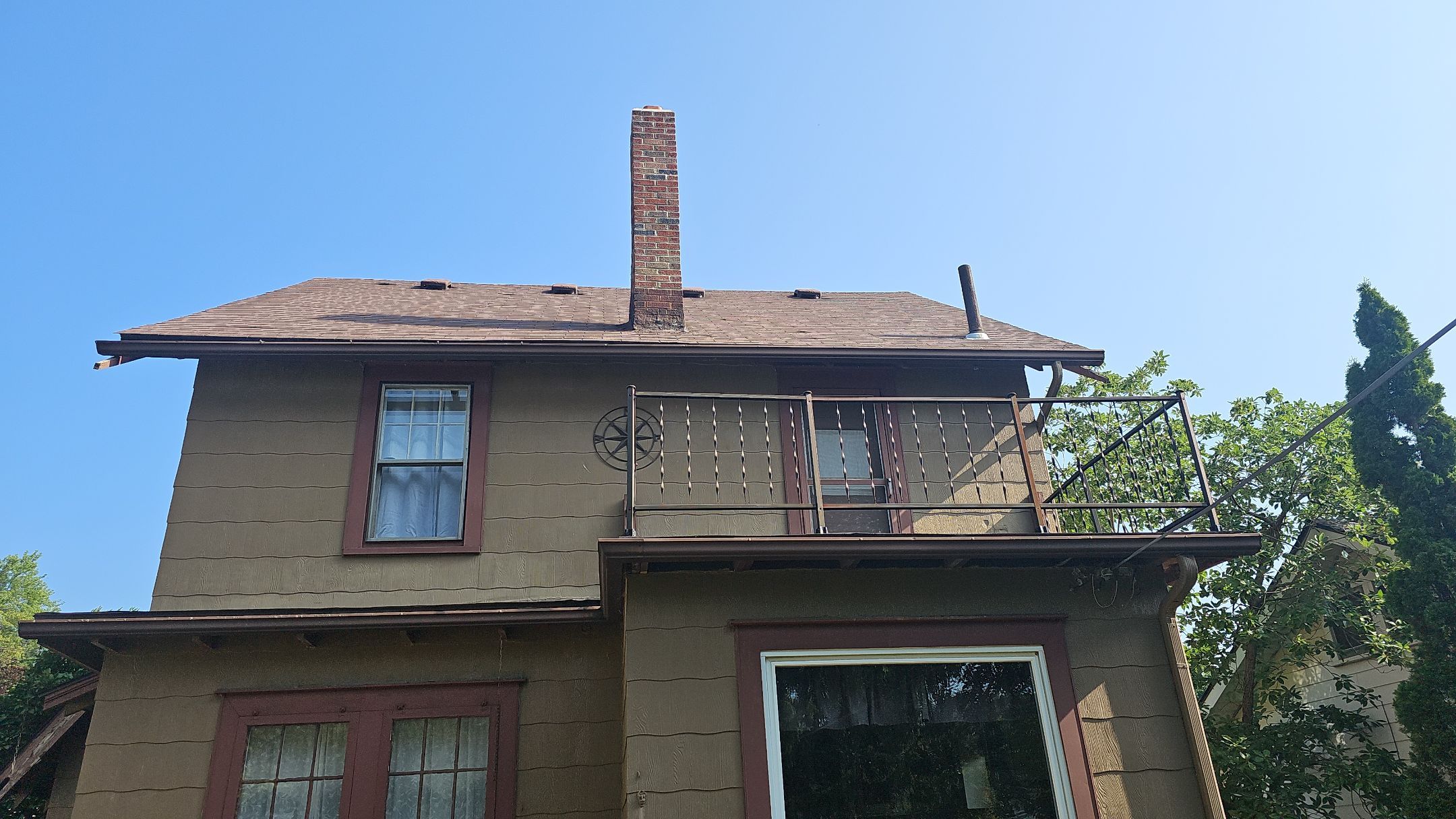 ATLAS PINNACLE COLOR: BURNT HICKORY DRIP EDGE: ROYAL BROWN by Eagle Eye Roofing