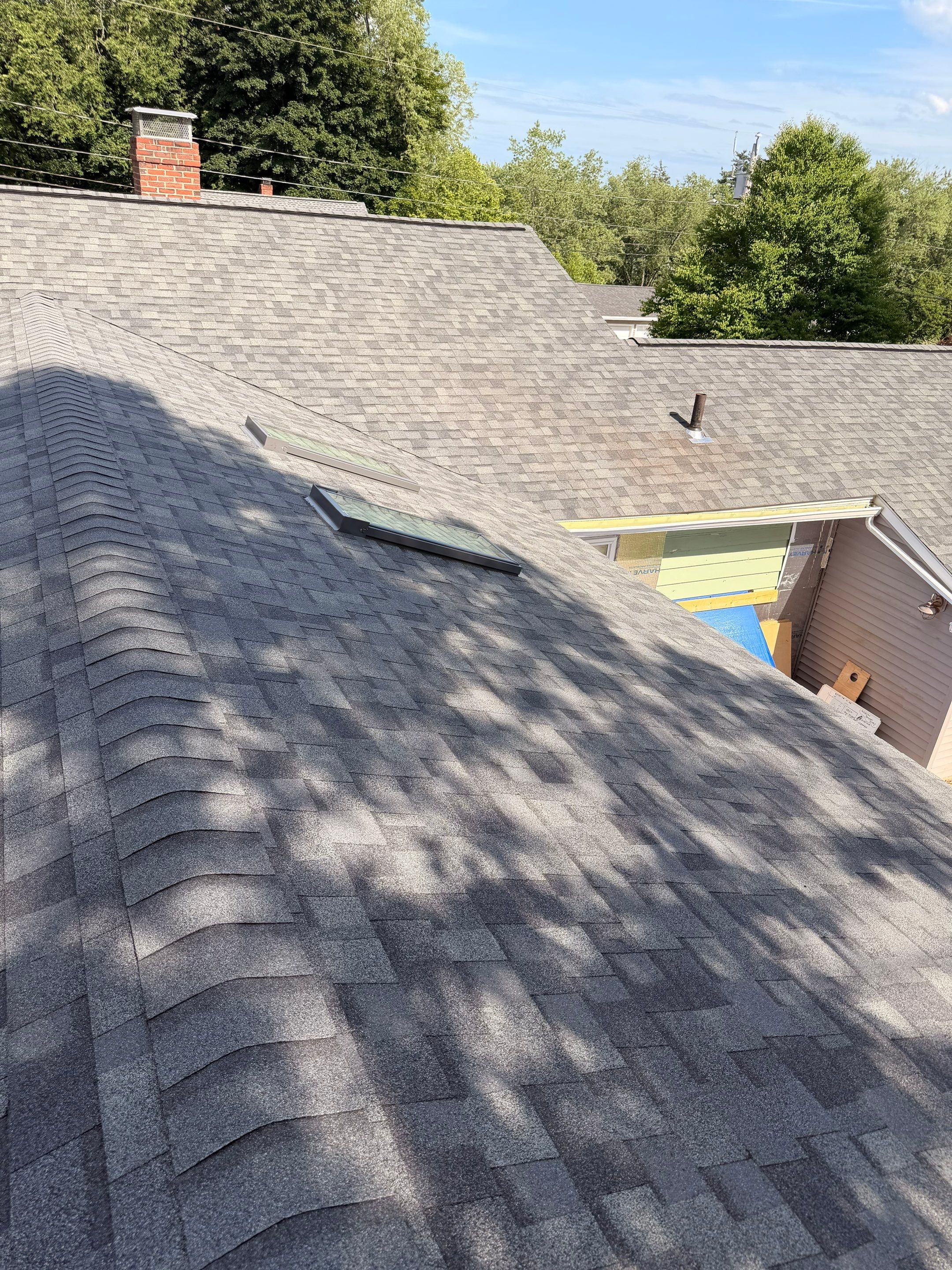 Dover, NH – Owens Corning Asphalt Shingle Roof Installation for Home Addition by Tall pine roofing