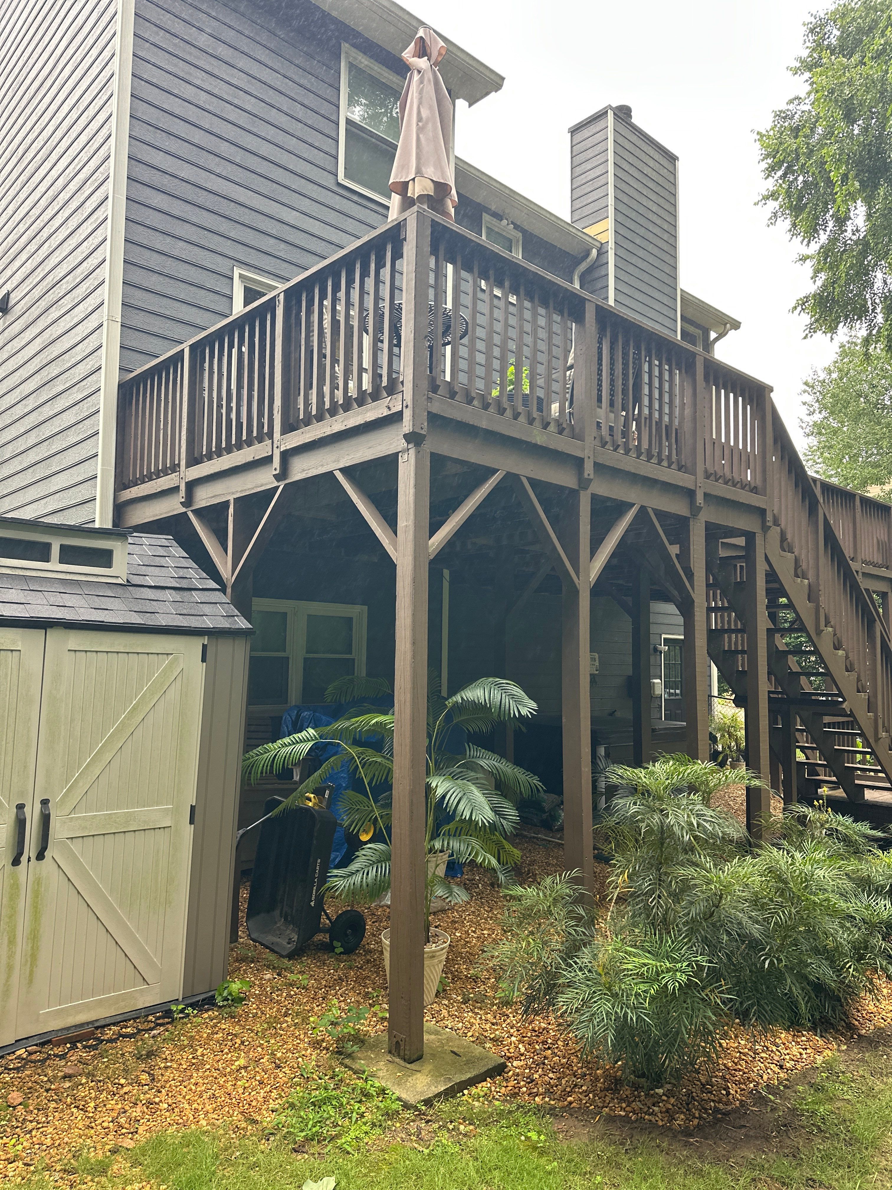 Marietta, GA Deck Resurface using Deckorators and Trex by Nelson Exteriors