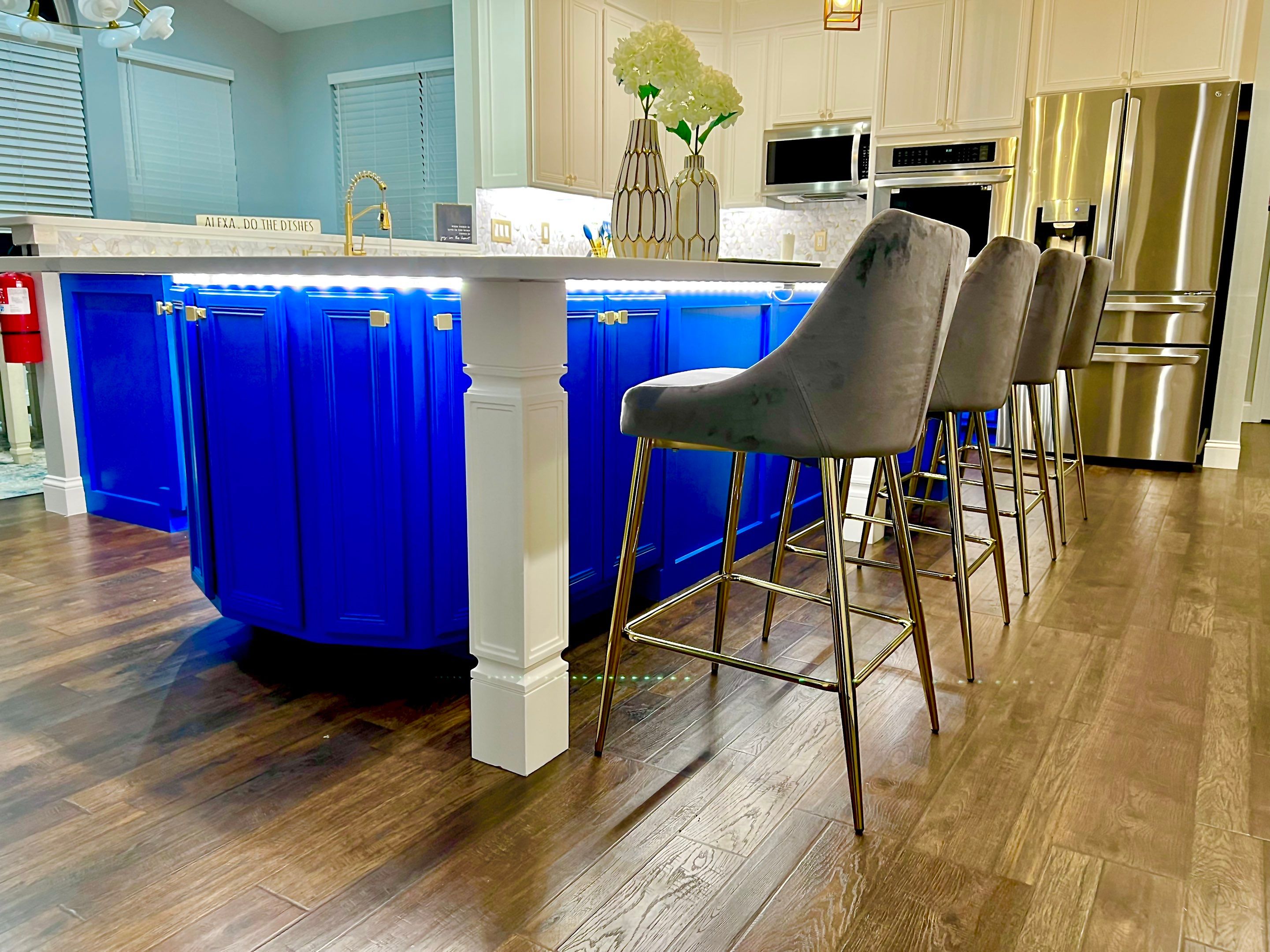 Kitchen Cabinet Painting by GLSpainters