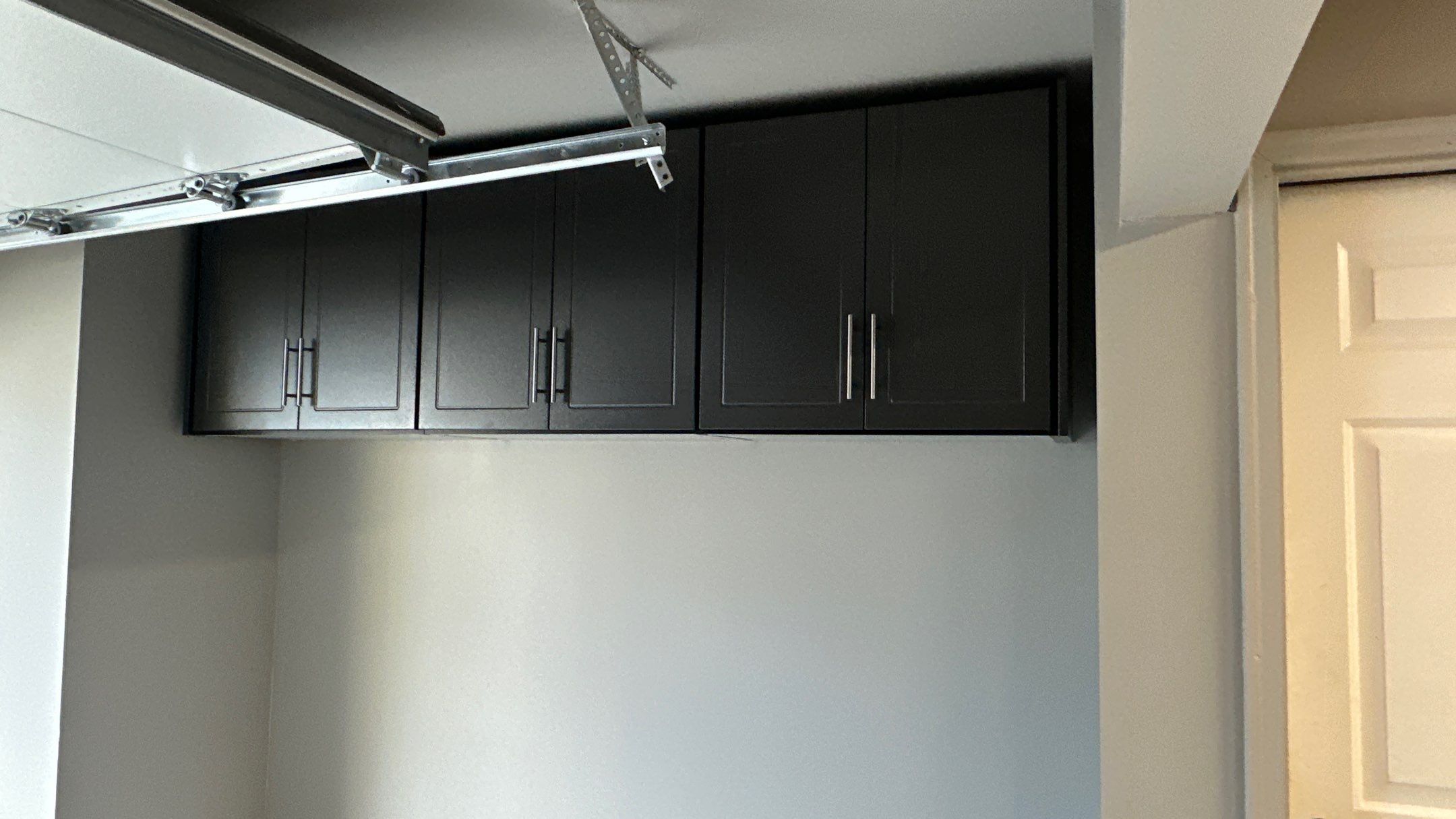 David M. took his garage up a notch with Brand new cabinets and an amazing floor by Banner Garage