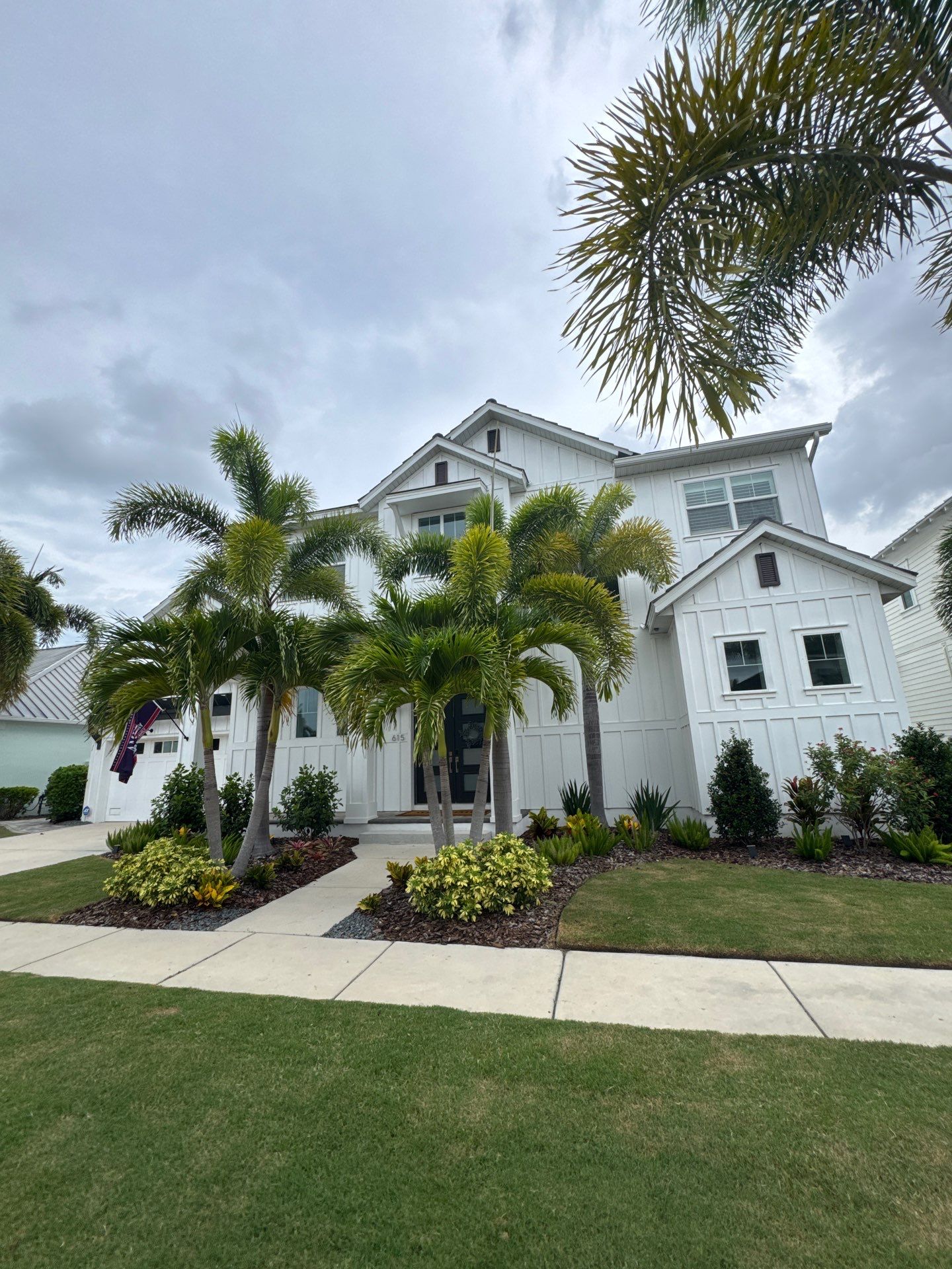 Permanent LED Soffit Lighting and Landscape Illumination in Apollo Beach by Elegant Accents 