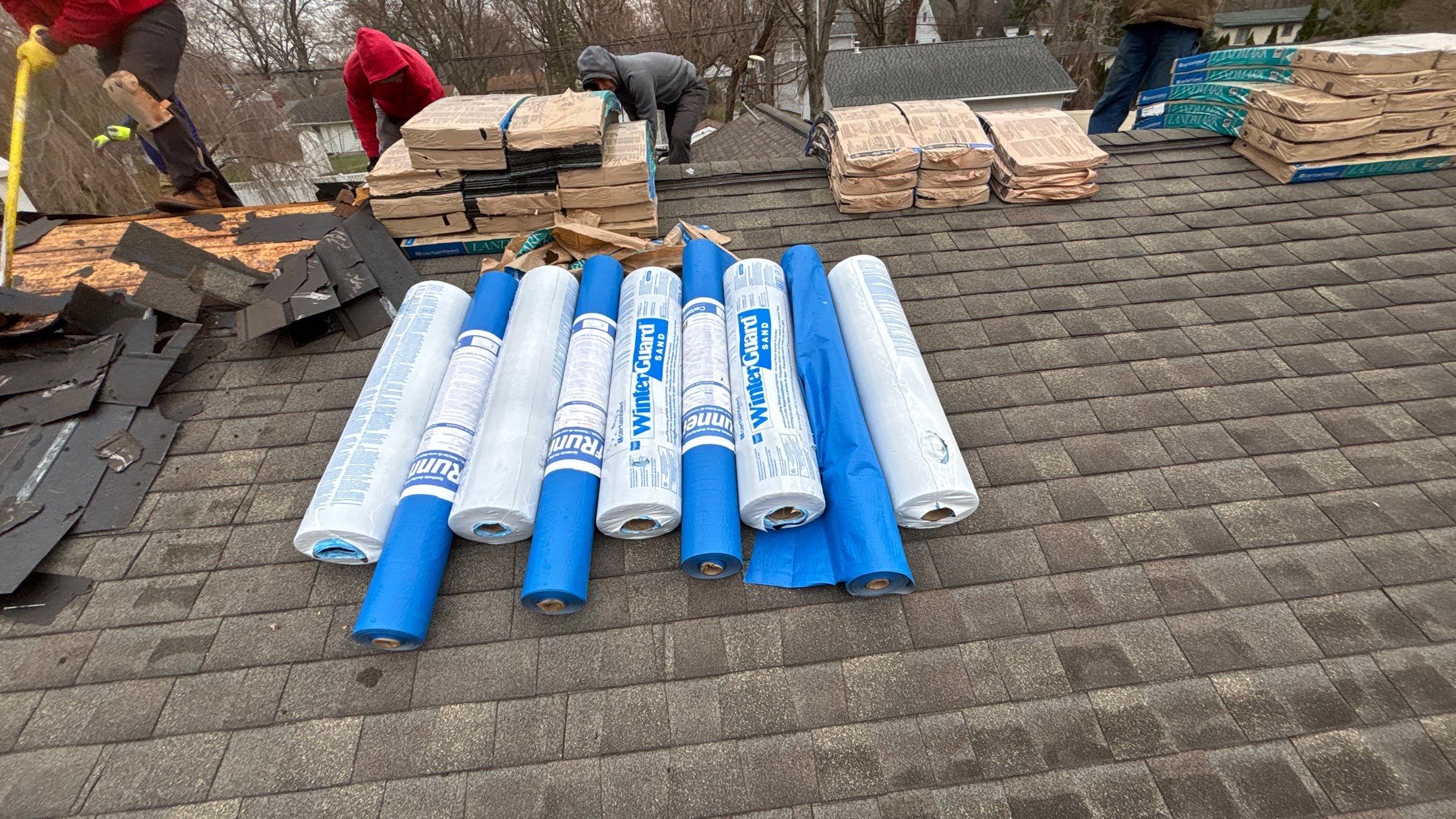 Roof Replacement using CertainTeed Landmark Pewter by 180 Contractors