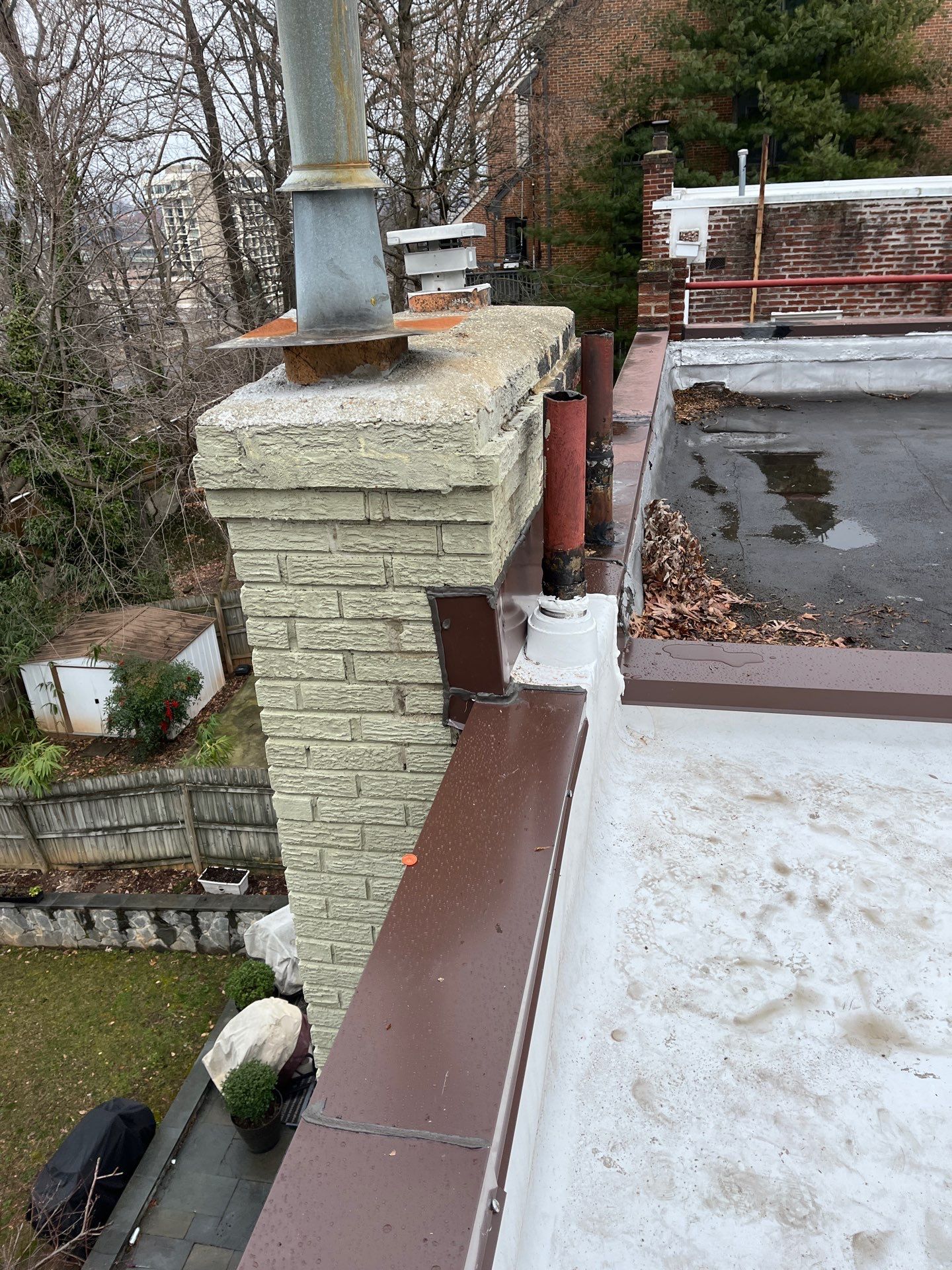 Arlington Flat TPO Roof Installation by RM Banning, Inc.