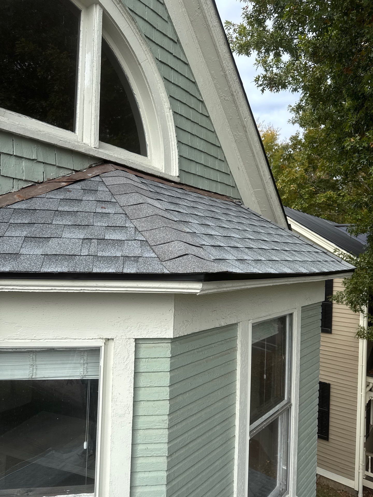 Residential Roofing Installation using GAF Timberline HDZ Oyster Grey by Rainstoppers Roofing