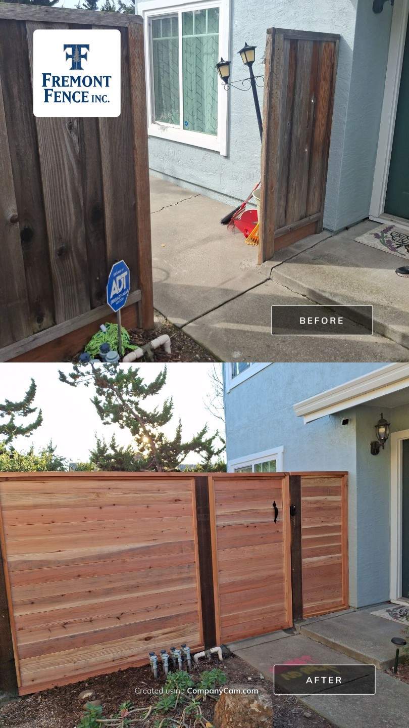 Horizontal T&G Good Neighbor by Fremont Fence Inc