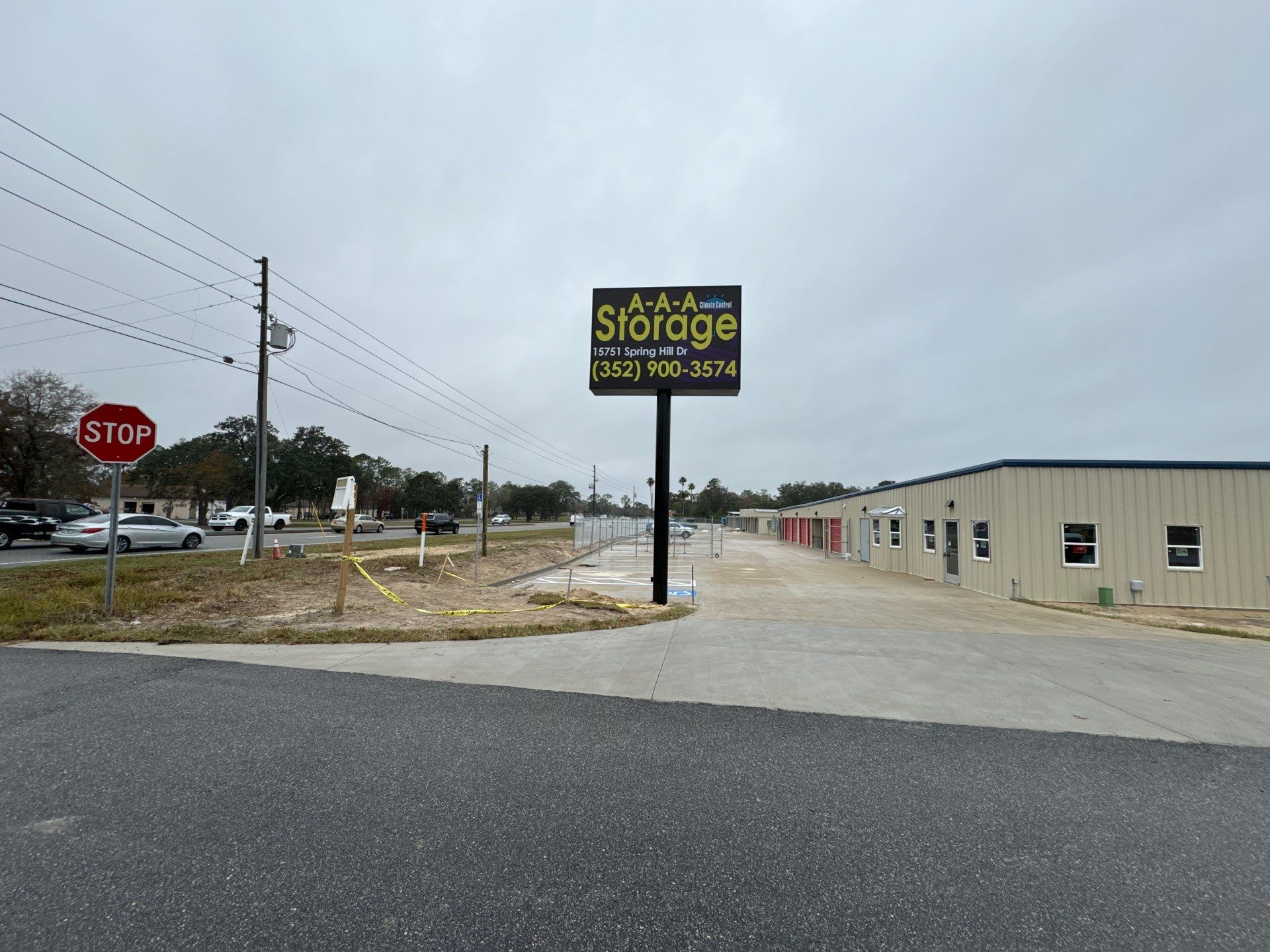 AAA Storage Pylon Sign by SignCrafters