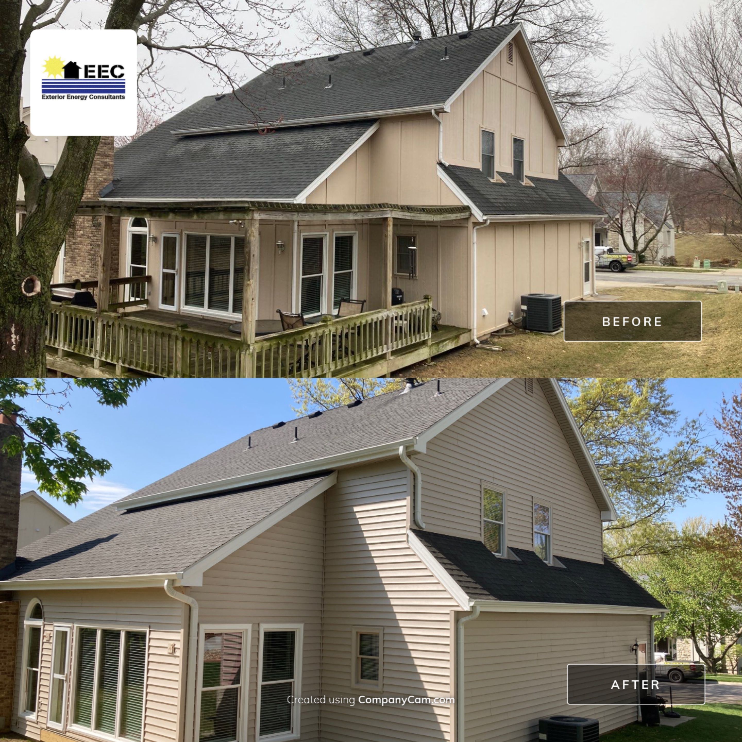 Siding Installation using Market Square by EEC  Windows, Siding & Roofing 
