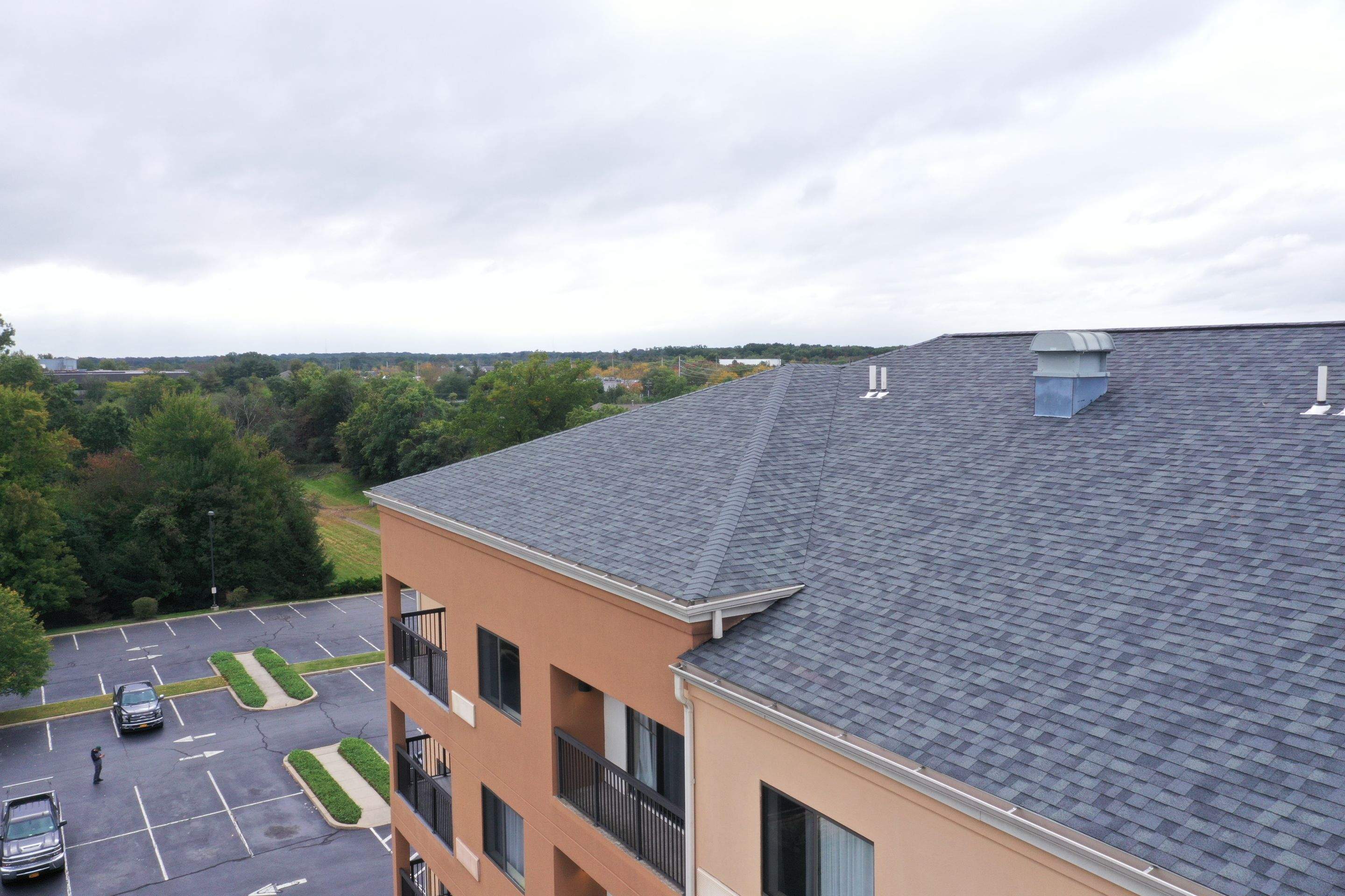 Commercial Roofing Installation using Owens Corning Duration by All Site Roofing
