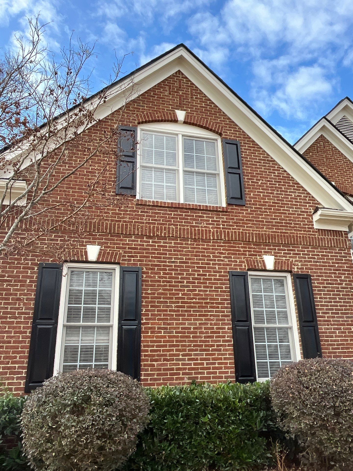 Exterior and Deck of home in Sugar Hill by Five Star Painting