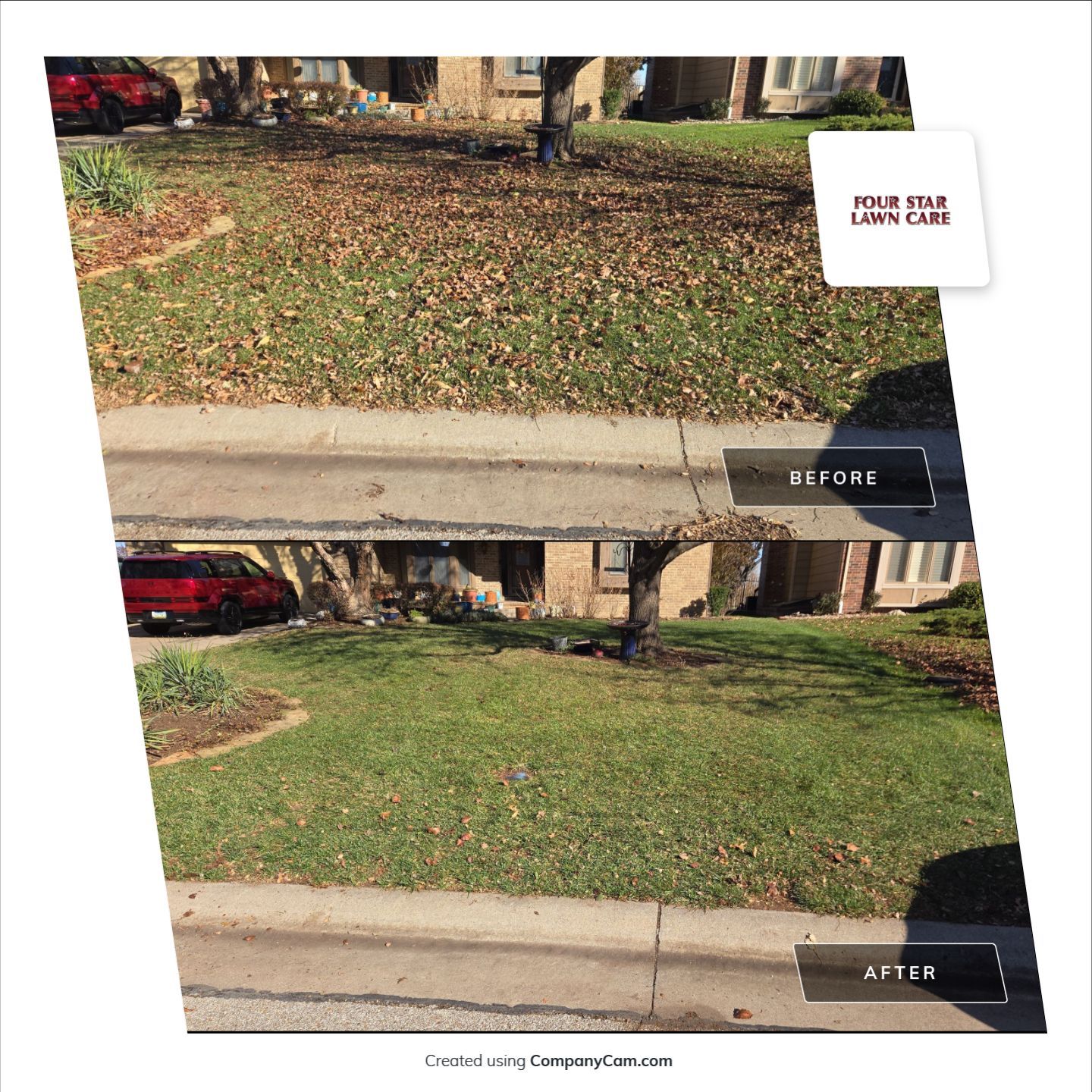 Project in Wichita by Four Star Lawn Care