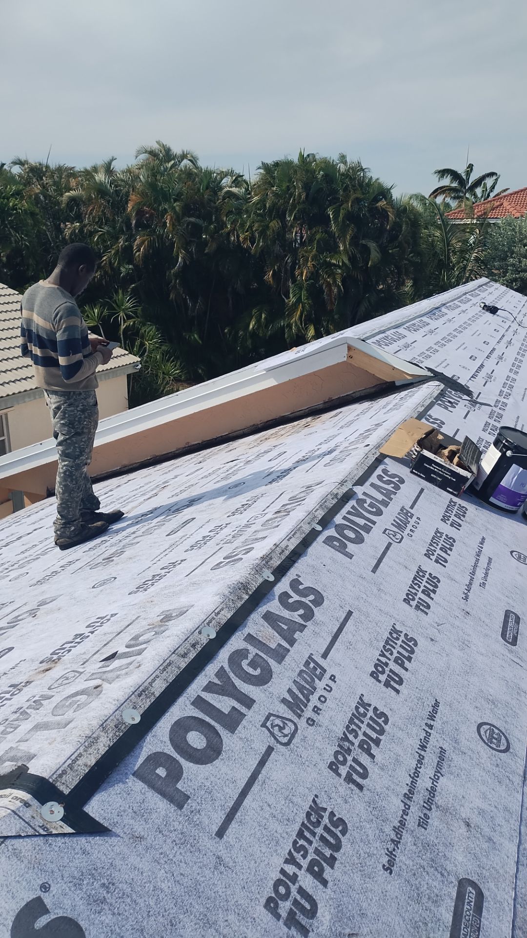 Residential Roofing Installation using WestLake Roofing Tile by BLUES BROTHERS ROOFING