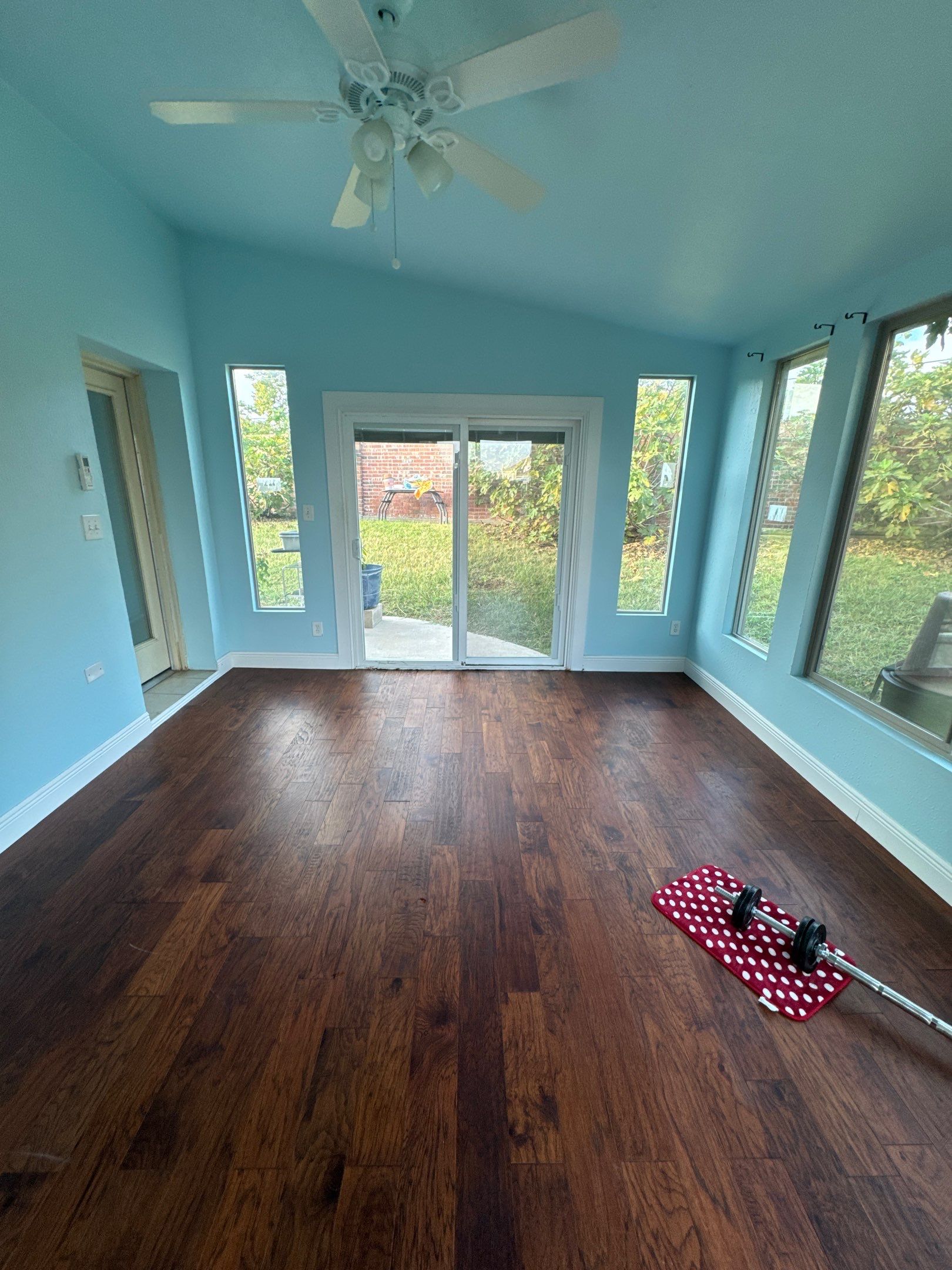 Seamless Floor Upgrade & Critical Water Damage Repair: Complete Patio Door Fix by Tibi Soli LLC