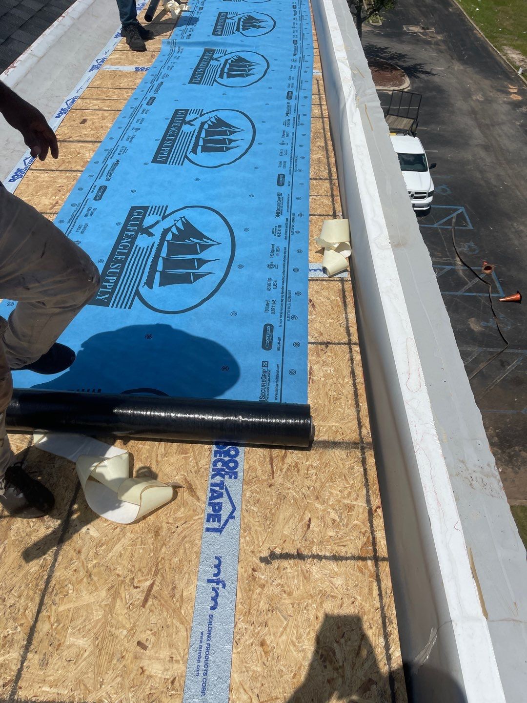 Commercial Roofing Installation using Roof Replacement by American Roofing & Construction LLC