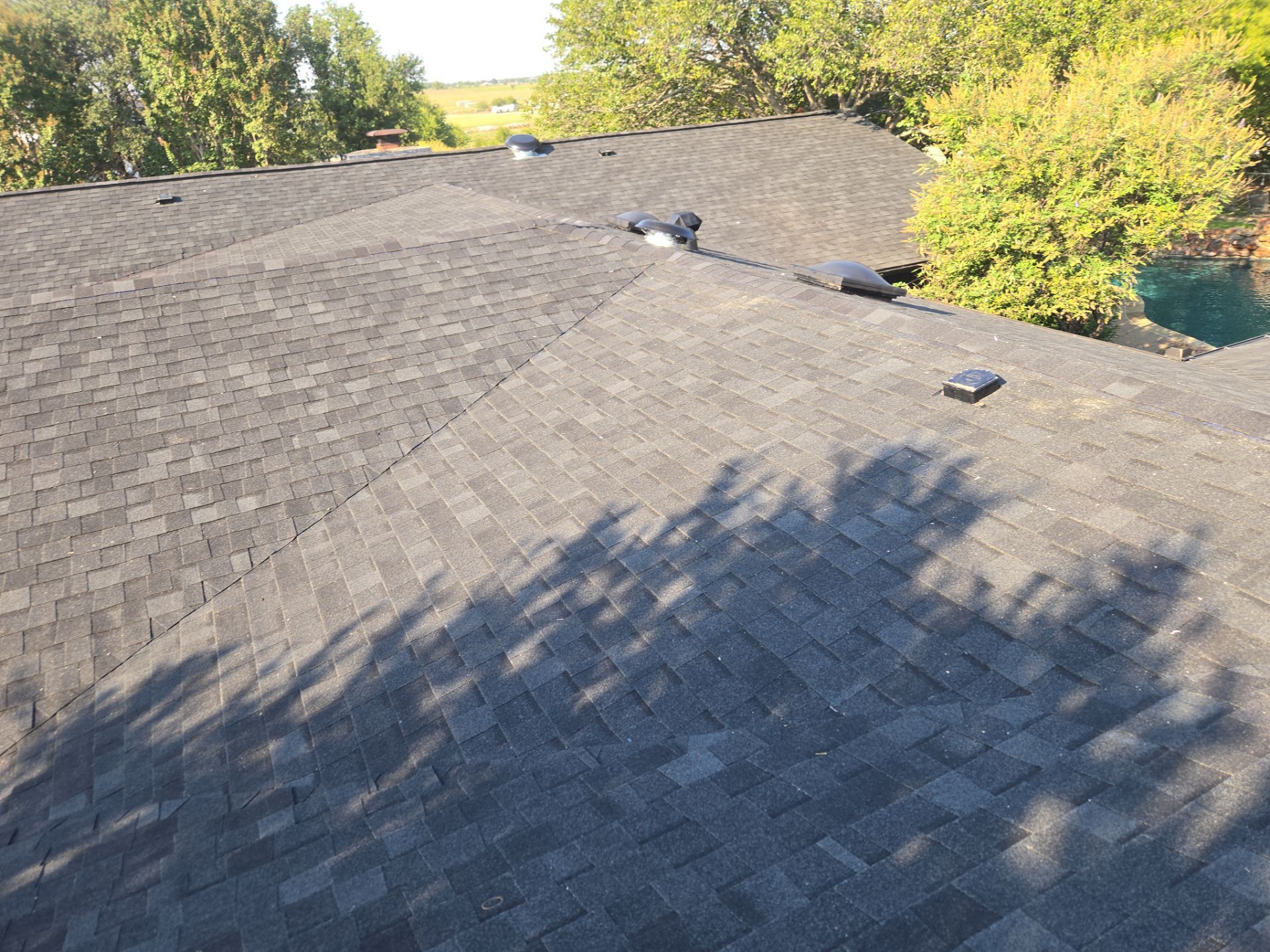 Project in Justin by Lonestar Roofing and Restoration LLC.