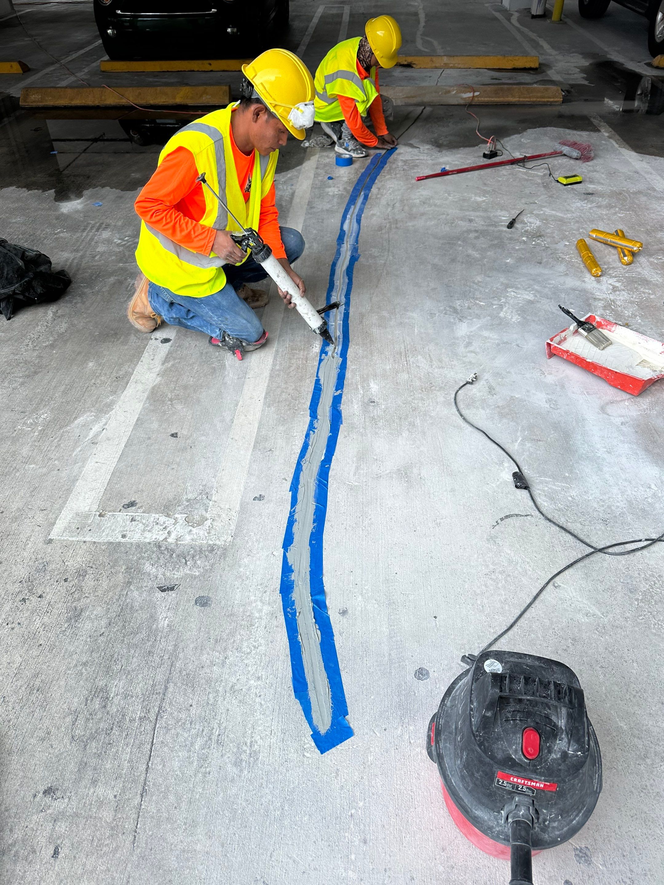 Concrete Restoration using SIKA by The Goat Contractor ( Giampri Corp)