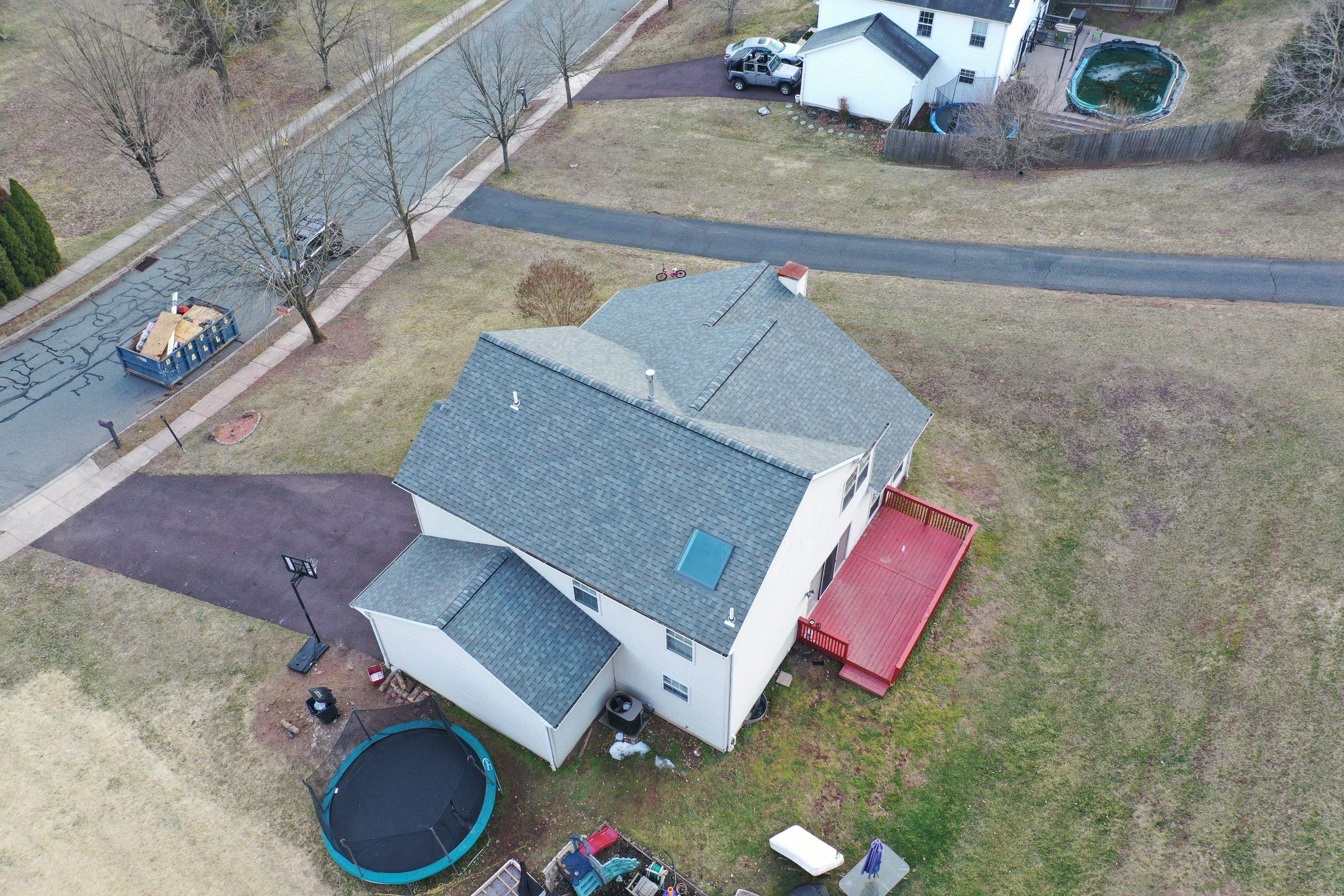 Roofing Installation using CertainTeed Landmark - Georgetown Gray by Storm Guard of Ches-Mont PA