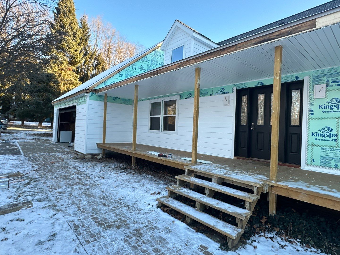 Siding Replacement using Ascend 7" Composite by 180 Contractors