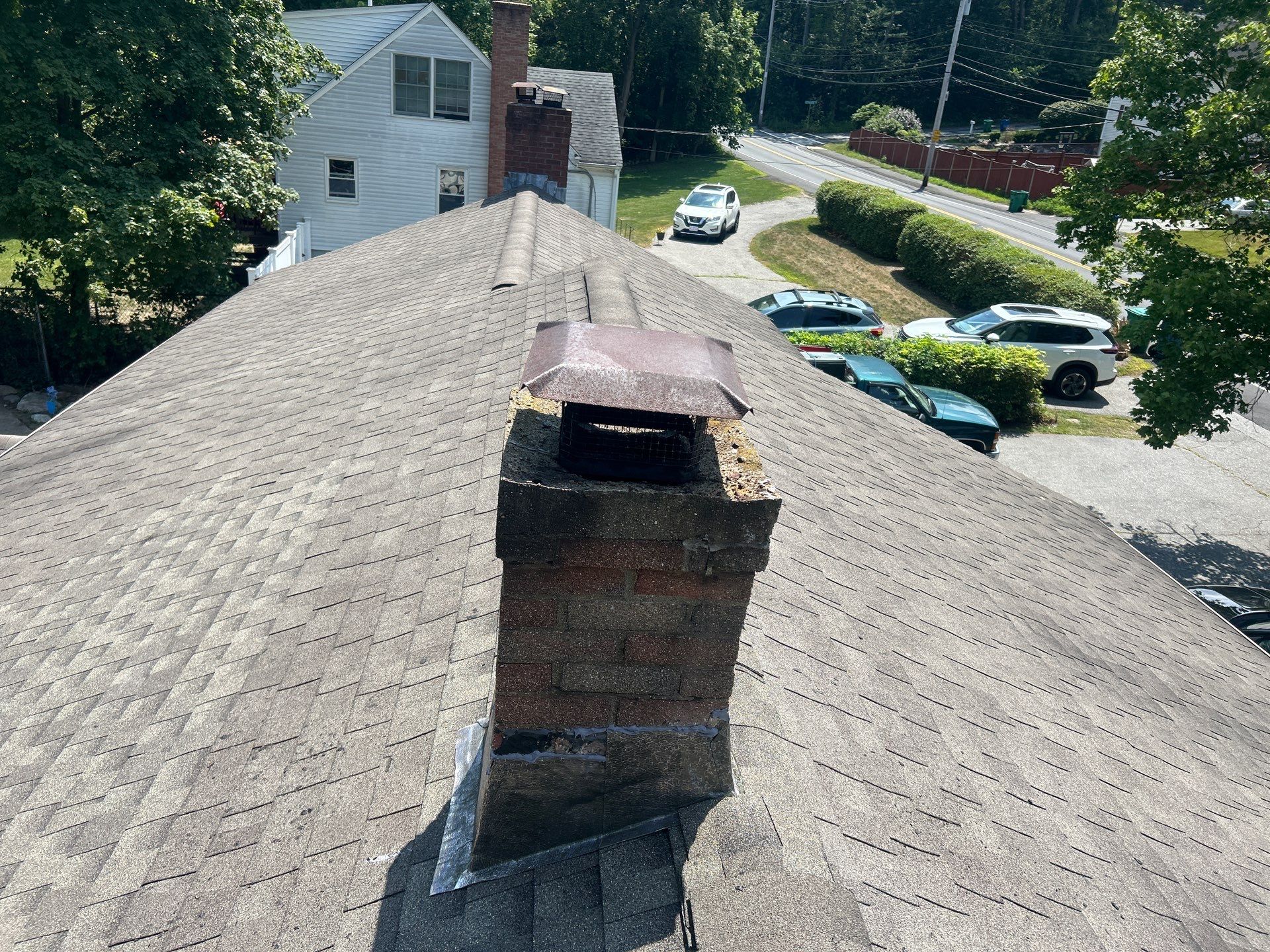 Chimney Flashing, Siding & Roof Leak Repair by Mighty Dog Roofing of Greater Middlesex County