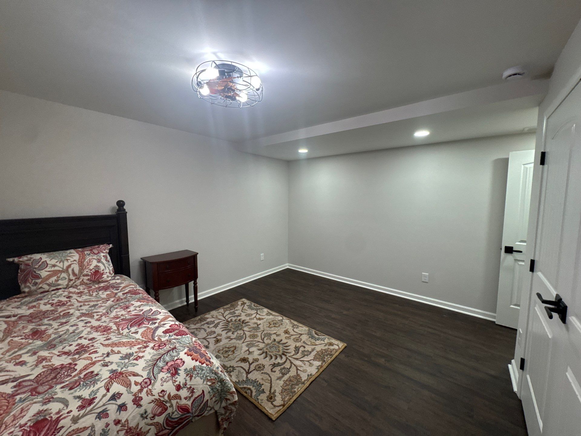 Full Basement Remodel in Powder Springs Featuring Custom Kitchenette by Swift Home Renovations