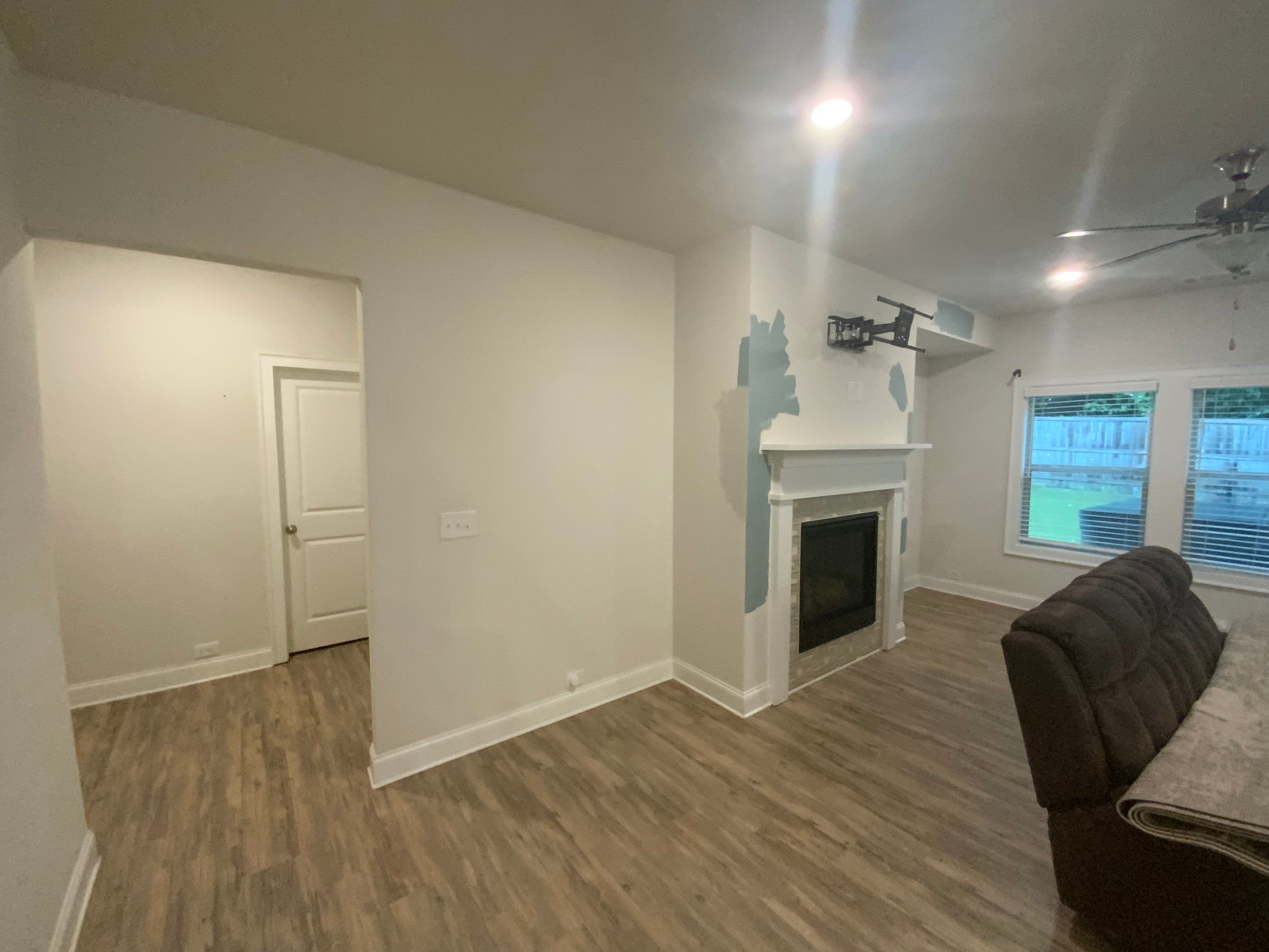 Interior House Painting and Accent Wall Installation in Canton by Swift Home Renovations