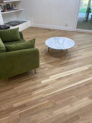 White Oak Installation and Refinish