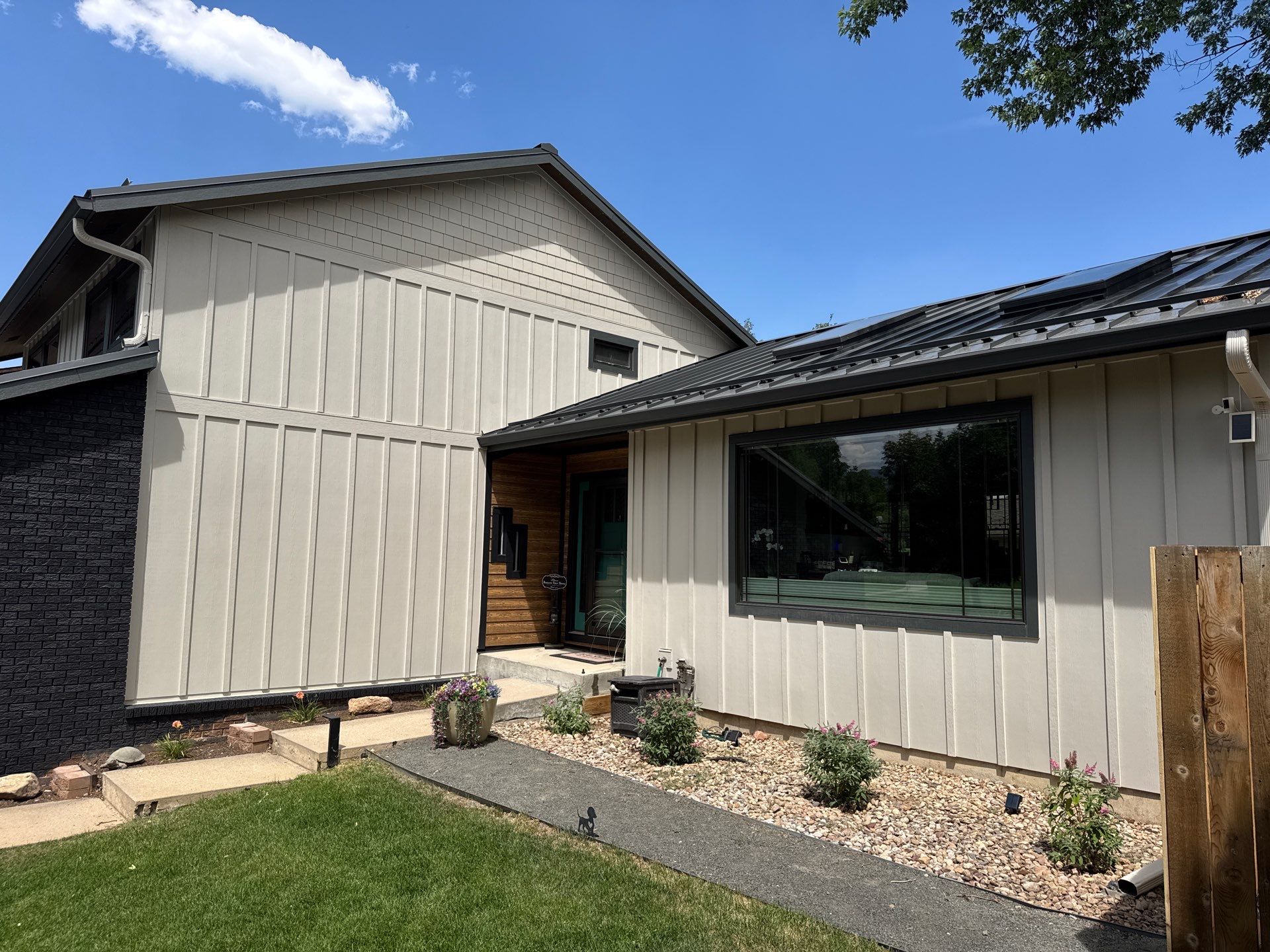 James Hardie Model Home by Ideal Siding Boulder