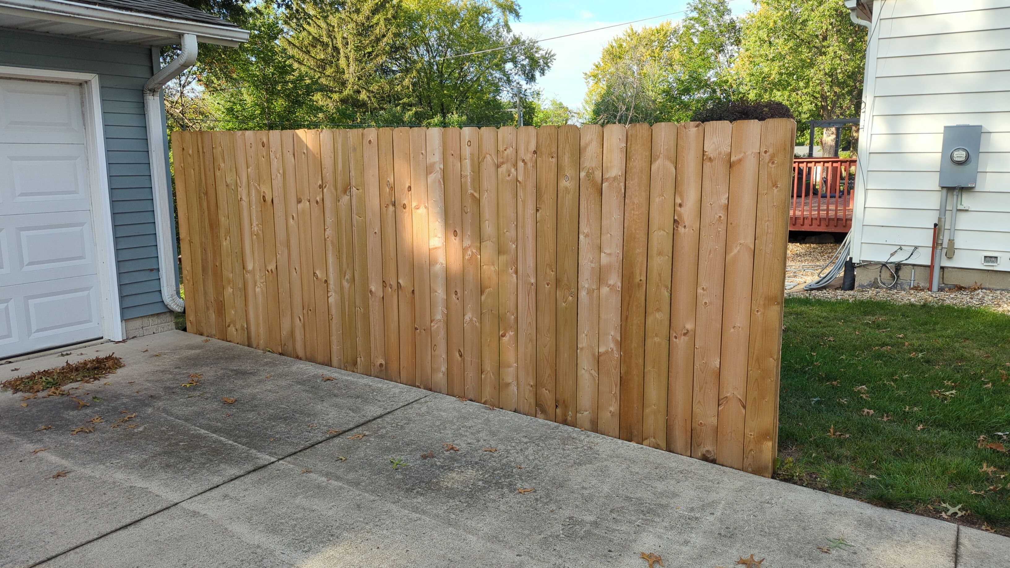 Project in Cedar Falls by Perfect Picket Fence and Stain