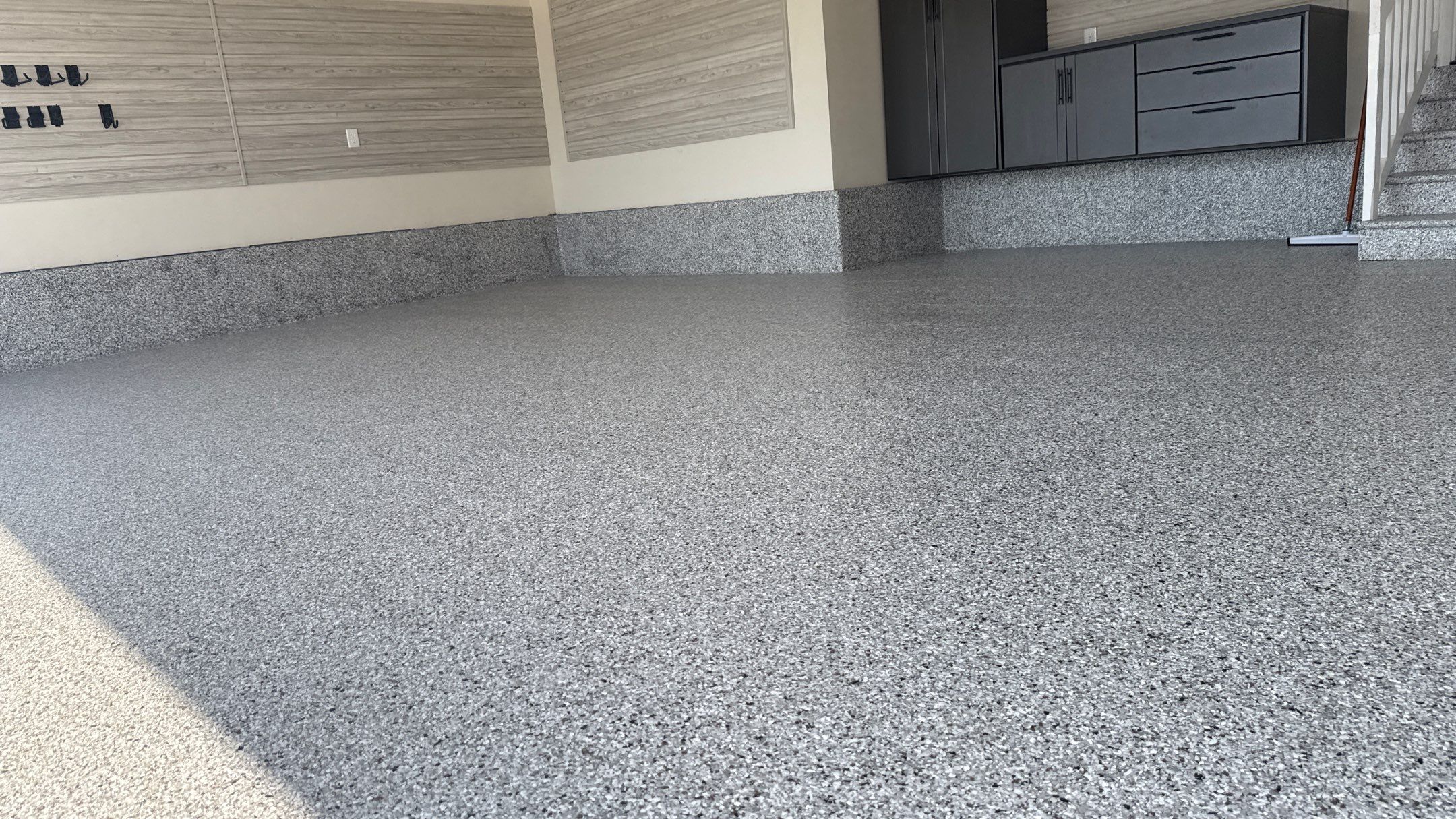 Wendy's Floor And Storage Makes All The Difference by Banner Garage