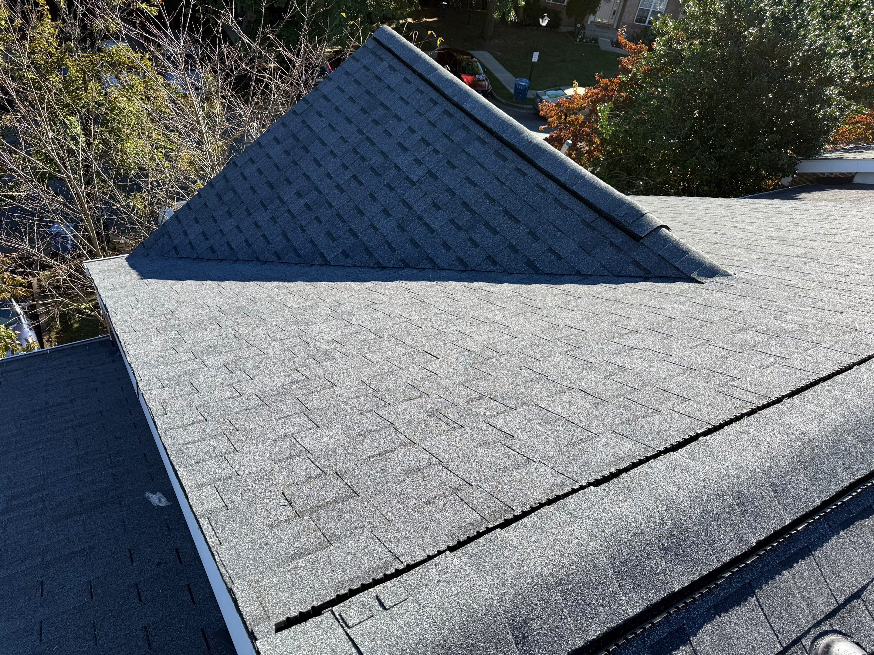 Atlas Pinnacle Shingle Roof Replacement and Deck Repair in Germantown by First Chesapeake Roofing