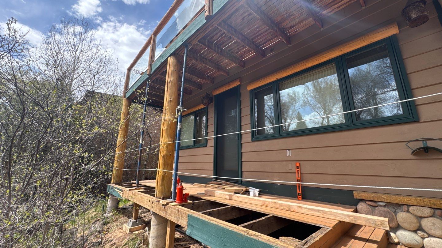 Deck repair in Basalt  by Roaring Fork Property Group 