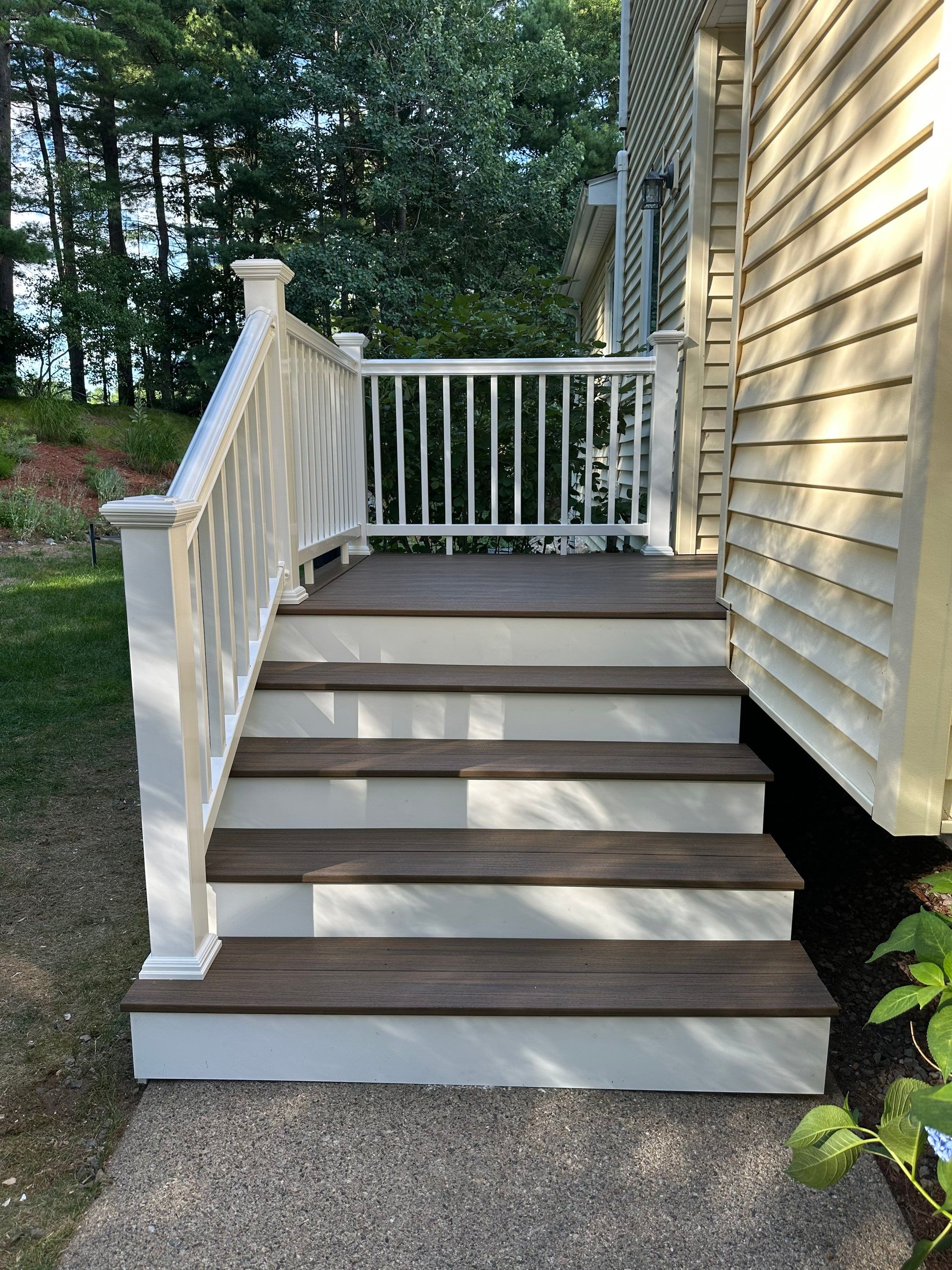 New Deck buit in Medfield MA by UBrothers Construction