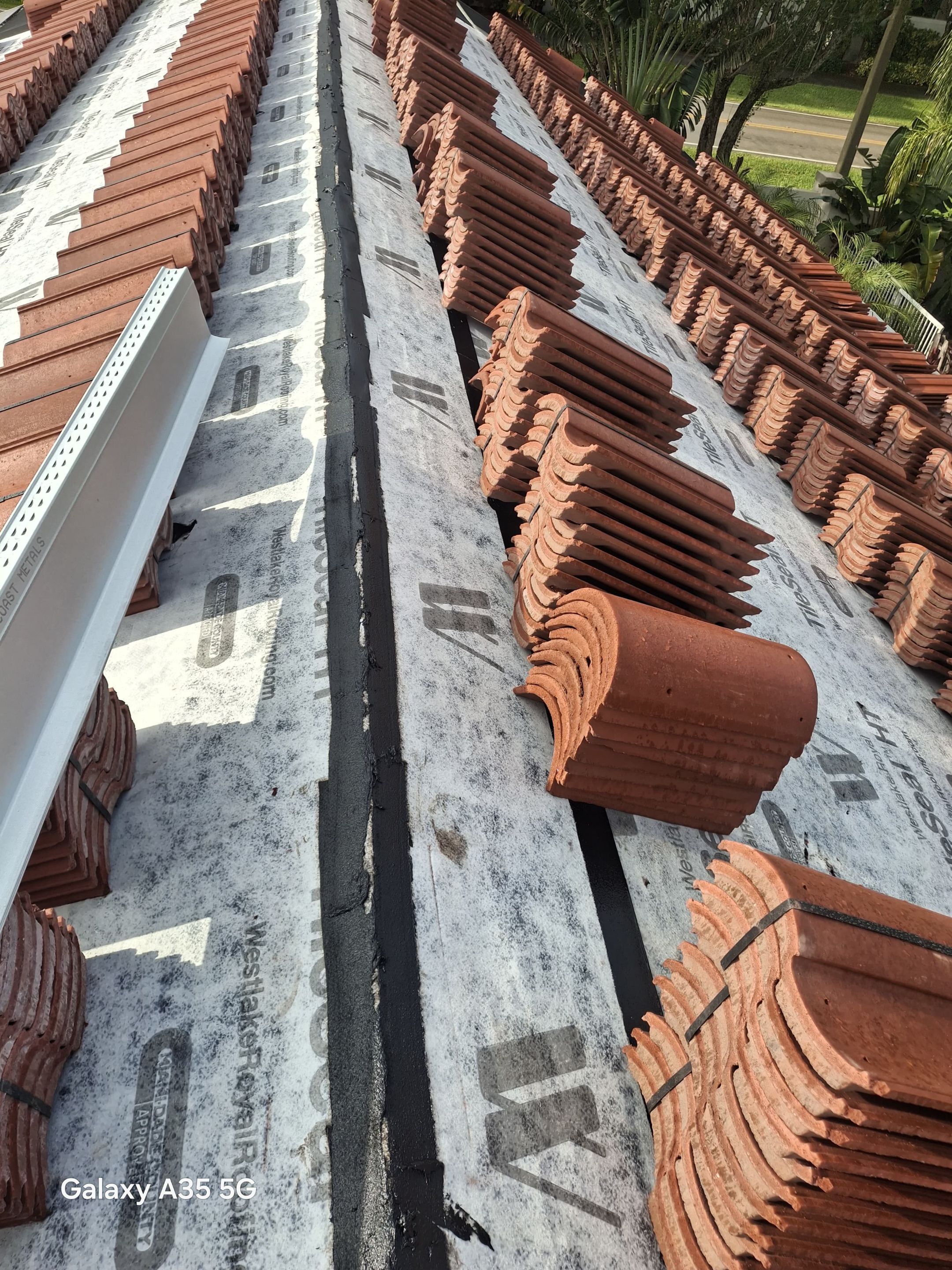 Tile Roof Replacement and Sheathing Repair in Boynton Beach by Aastro Roofing