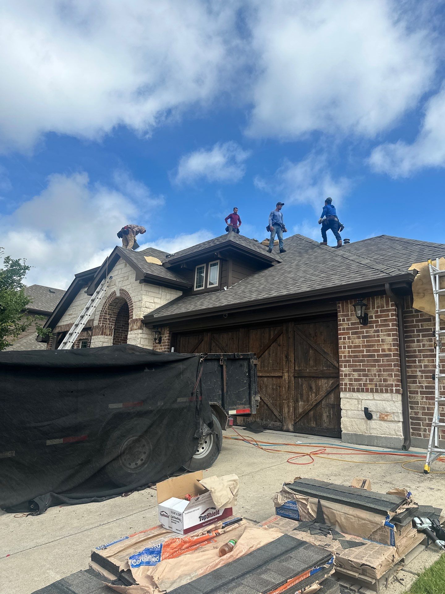 Project in Wylie by Rhino Roofing and General Contracting, LLC