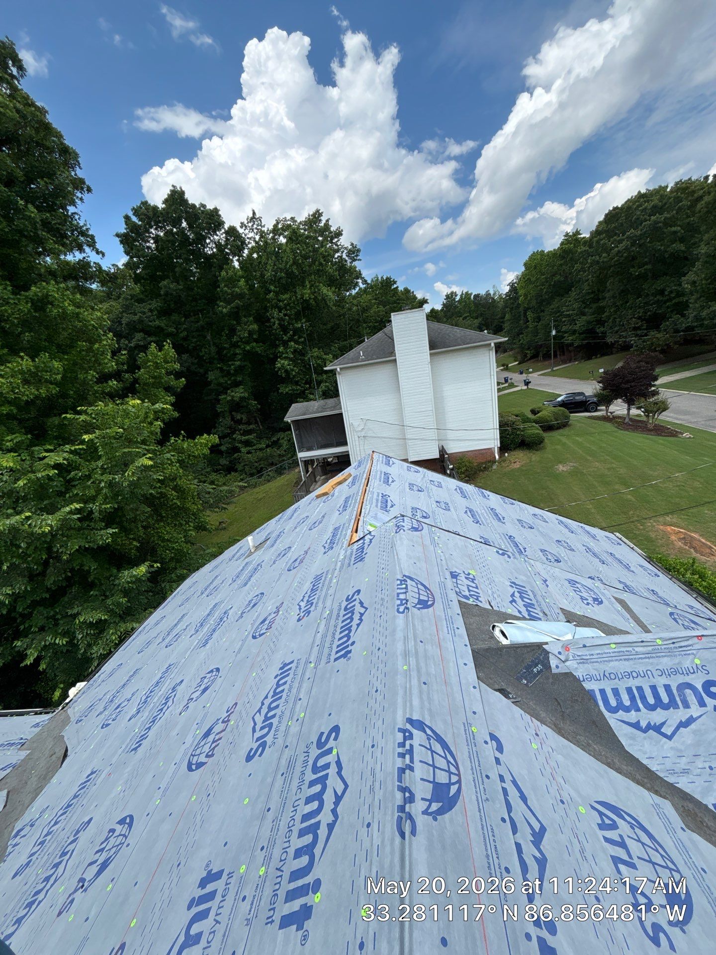 Asphalt Roof Replacement in Helena by NANOROOF Alabama