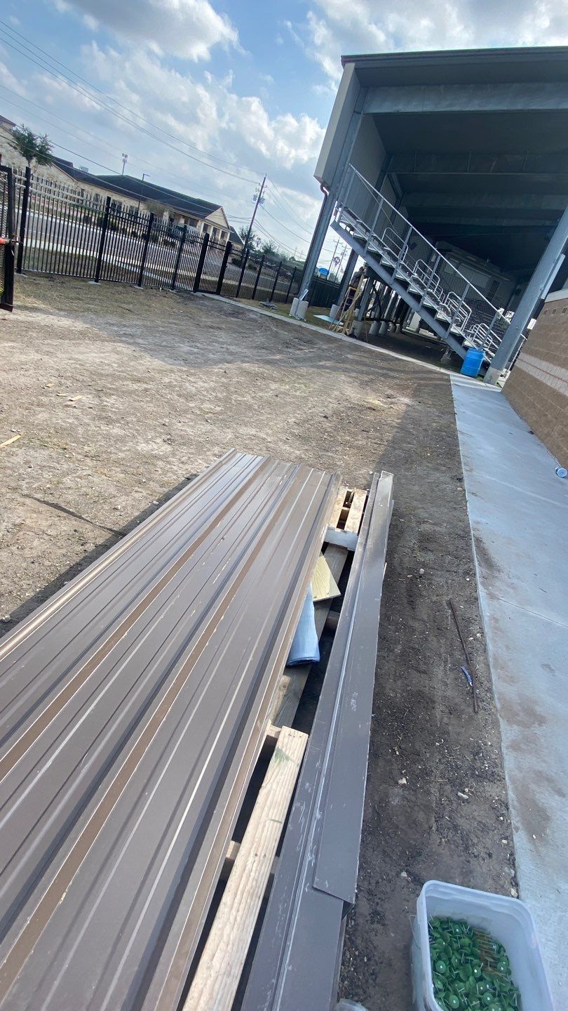 Wildcat Dugout  by Bayfront Roofing and Construction