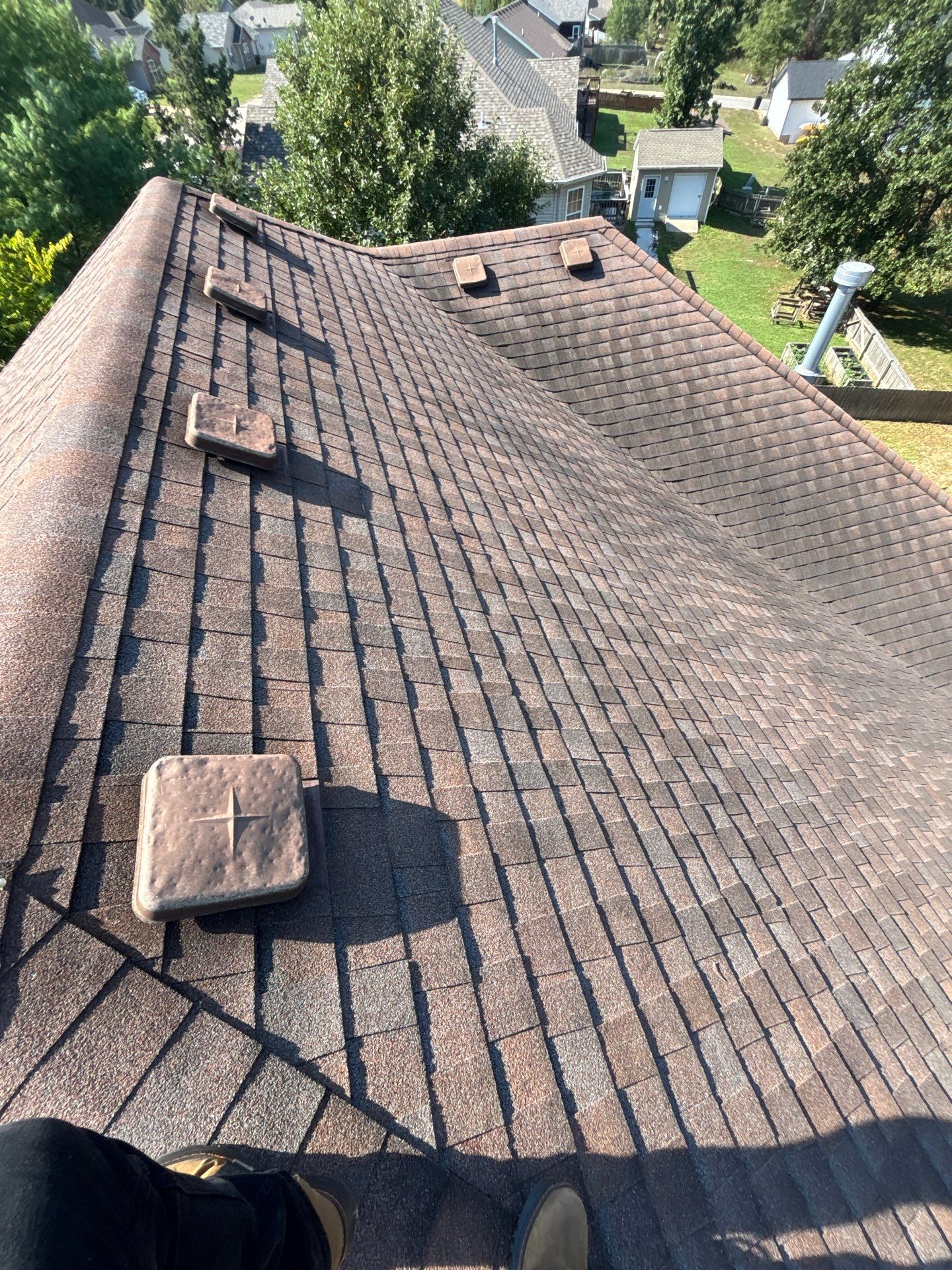 Residential Roofing Replacement - Atlas Pinnacle Pristine Architectural Shingle - Color Hearthstone  by Titan Commercial & Residential Roofing 
