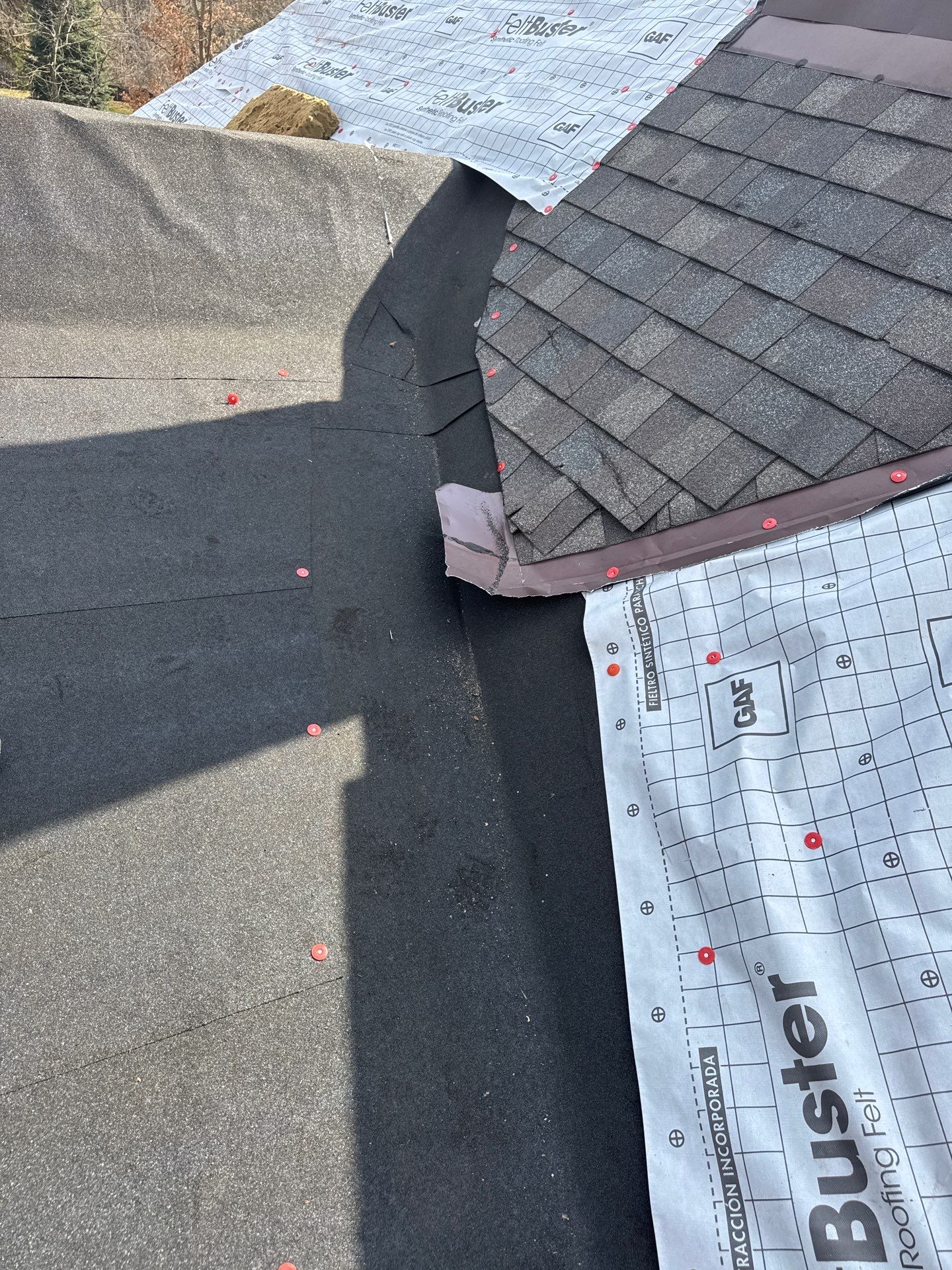 Residential Roofing Repair using Certainteed Landmark Asphalt Shingles by 3 Daughters Construction 