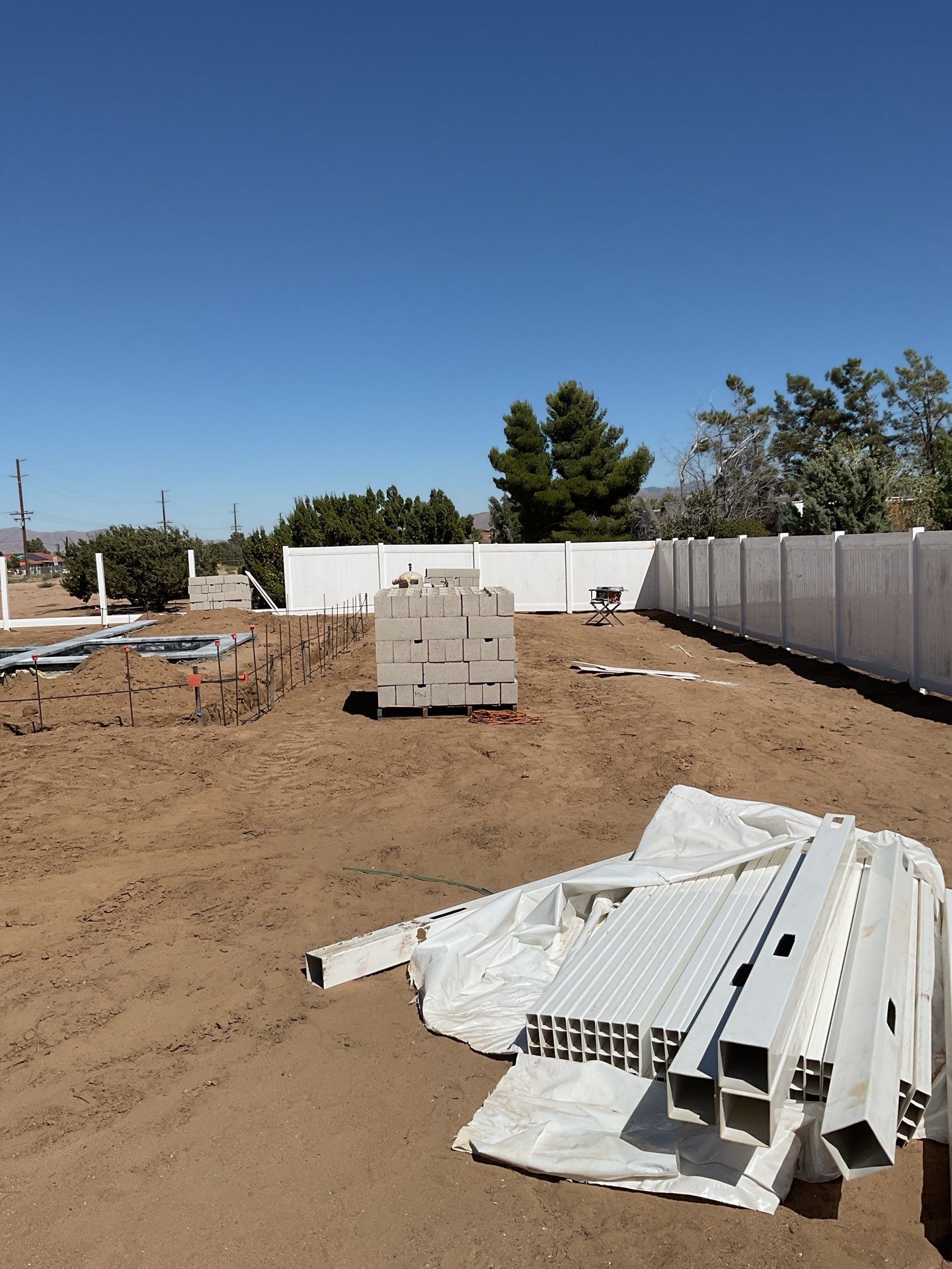 Fence Installation using Vinyl by Fence Guys Inc. 