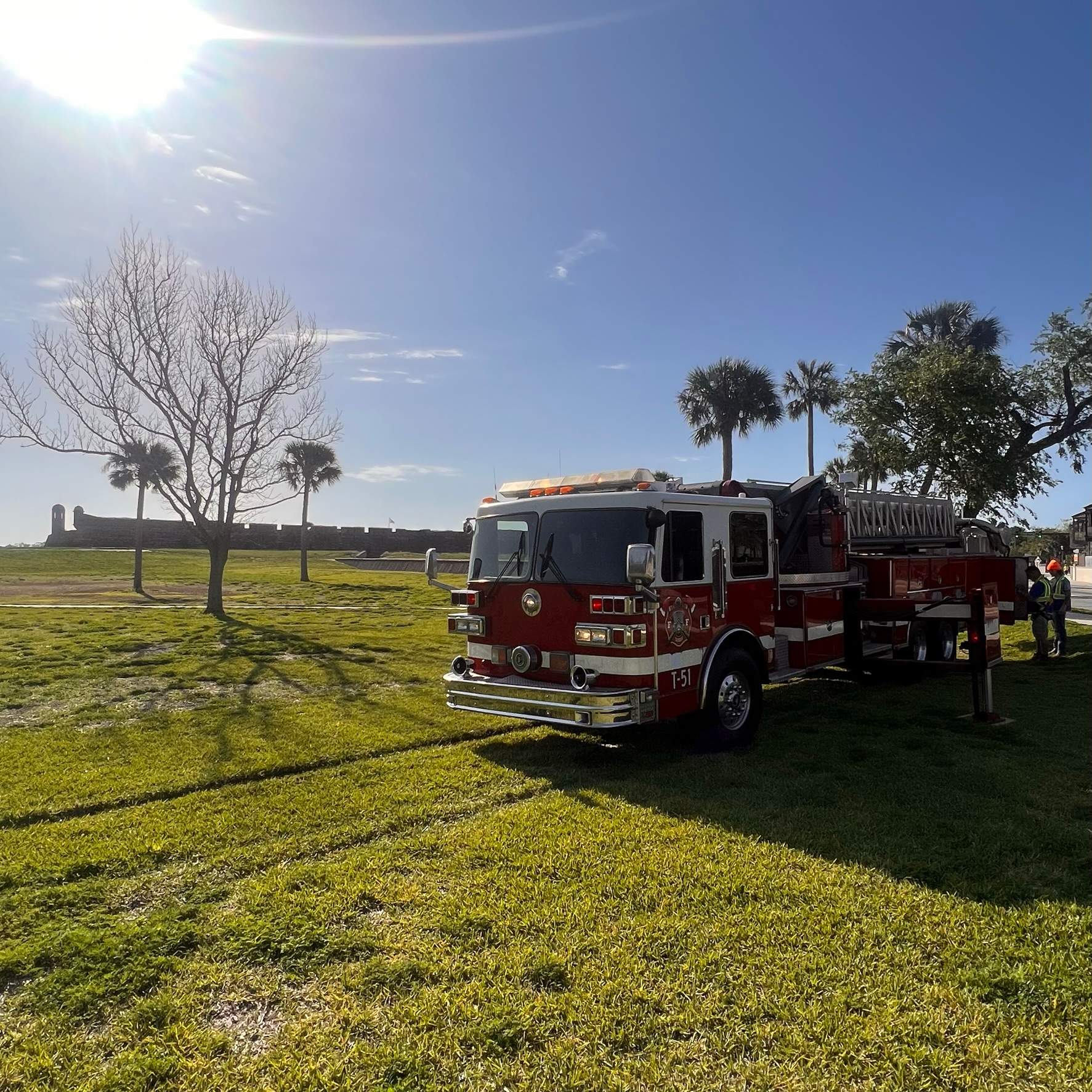 Volunteer Work | Castillo de San Marcos National Monument by ProGreen Services