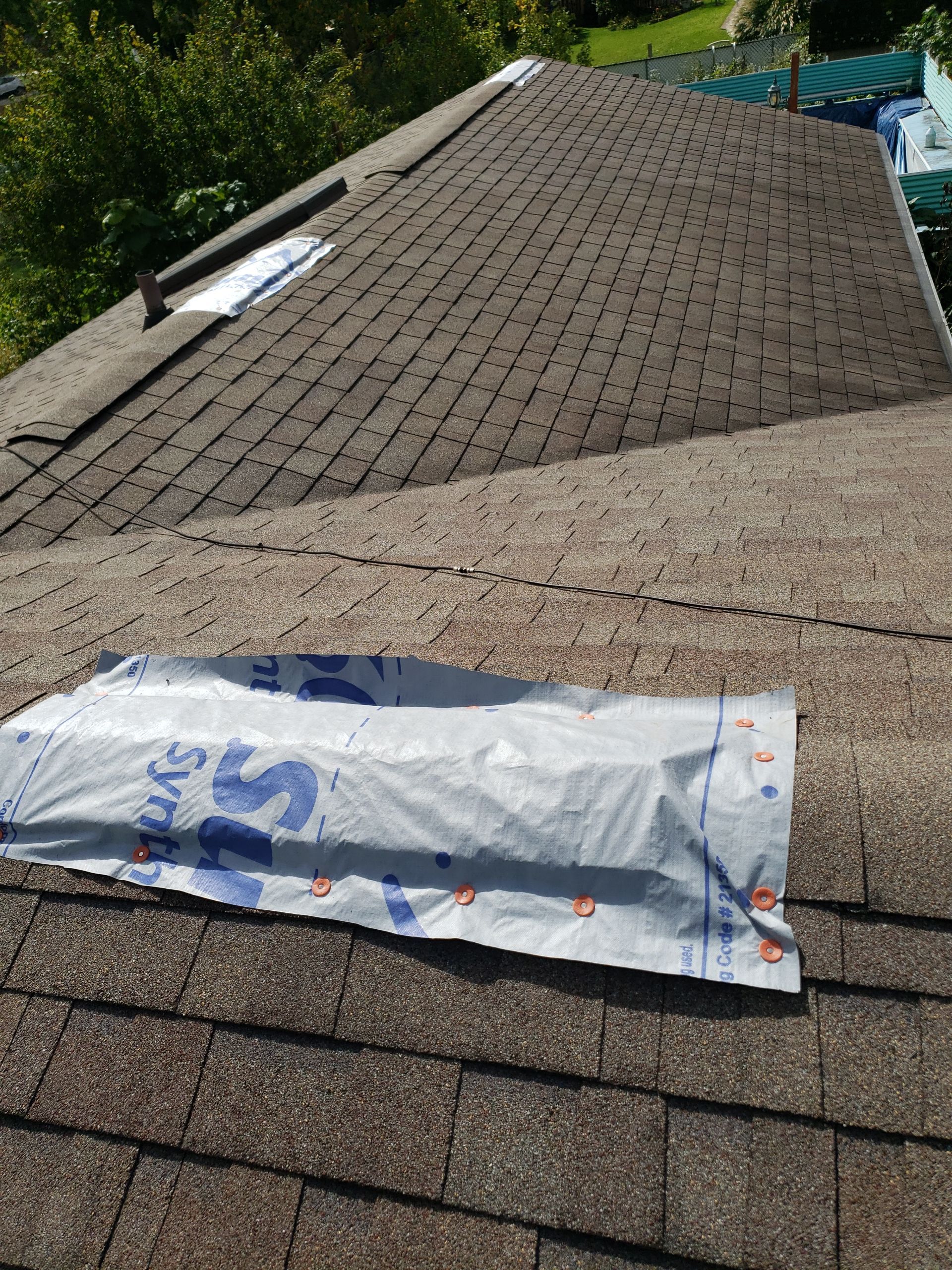ATLAS PINNACLE COLOR: PRISTINE HEATHER DRIP EDGE: MUSKET BROWN by Eagle Eye Roofing