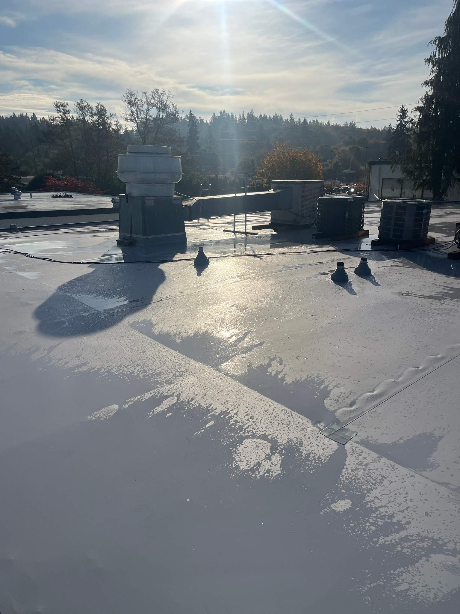 Commercial Roof Replacement in Port Orchard, WA by Hanley Construction