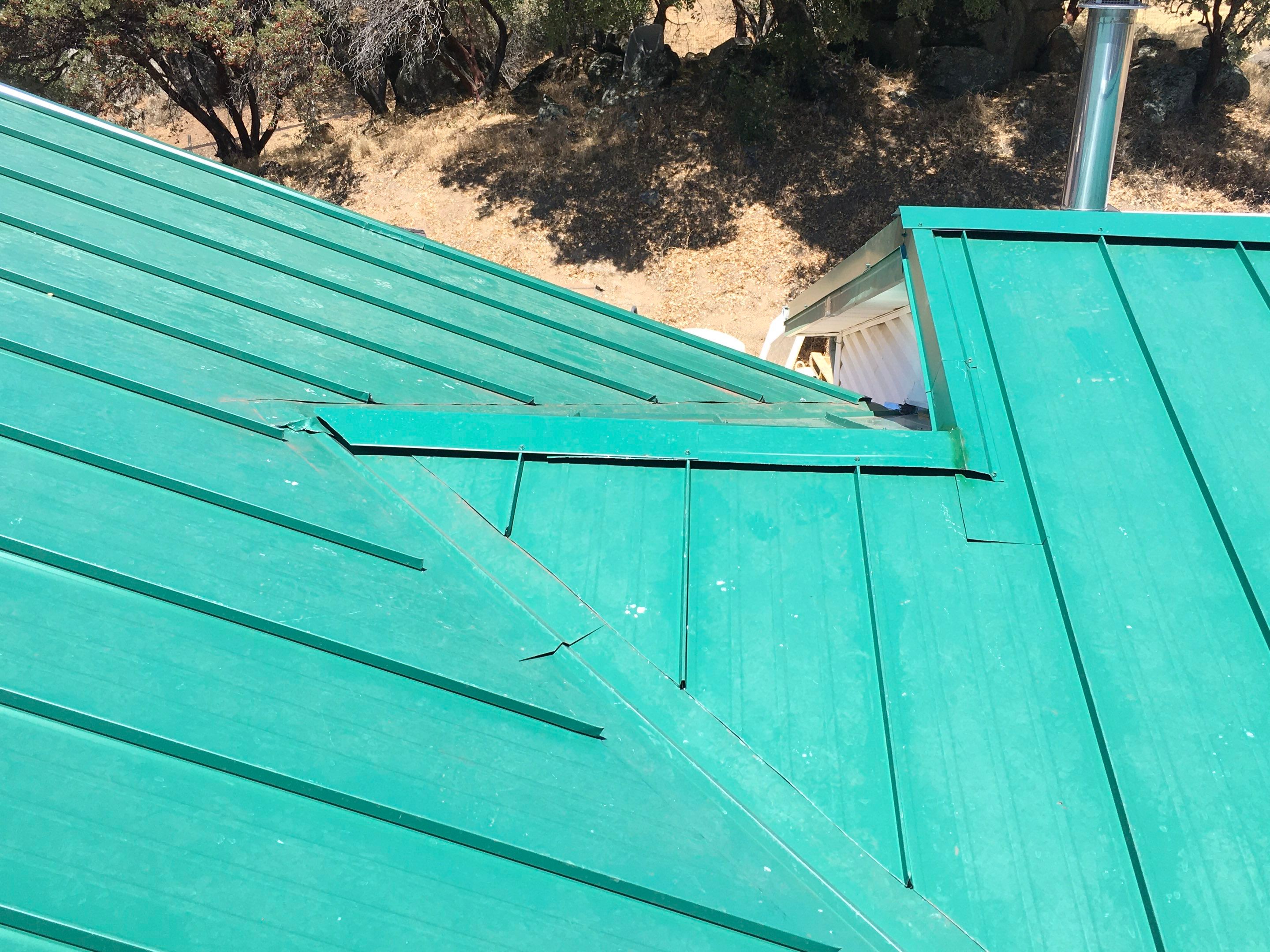 Metal roofing installation using Standing seam metal roofing system by Straight Edge Roofing Inc