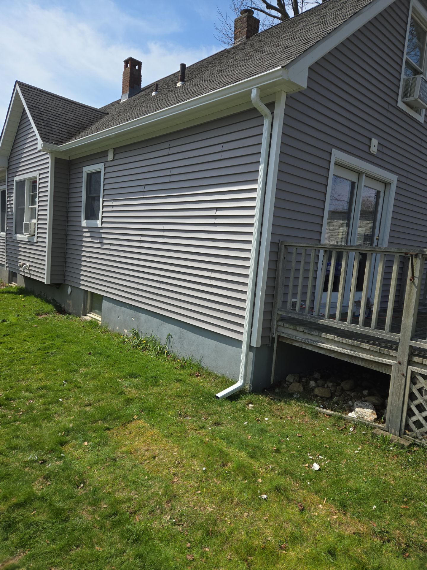 Siding Installation using Certainteed Monogram Granite Gray by A Plus Exterior