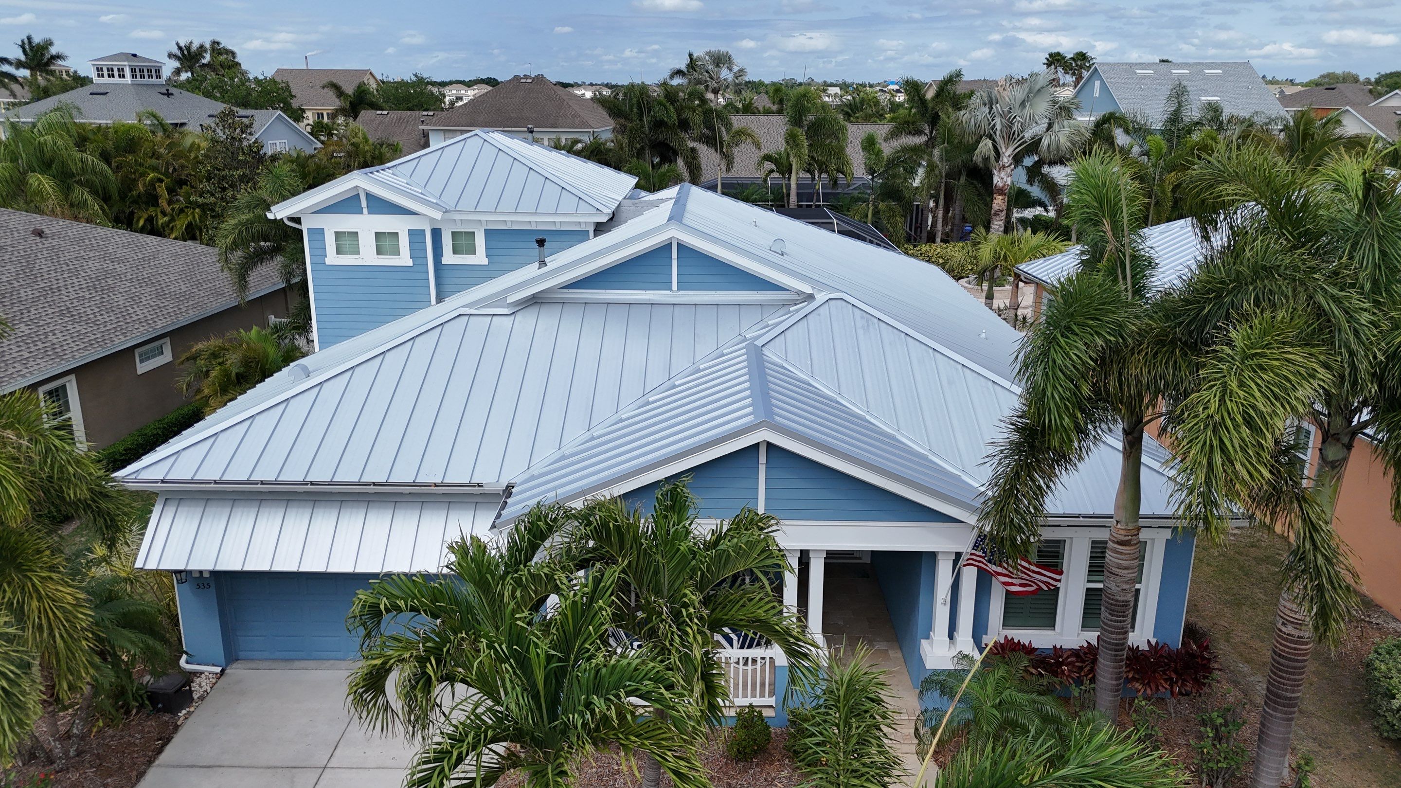 Roof Replacement in Apollo Beach, FL. by Steadfast Roofing