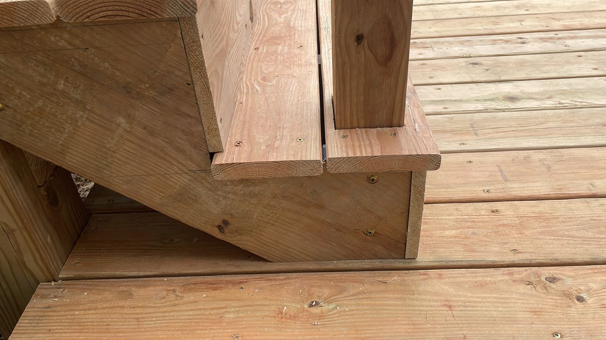 Deck Installation using Treated Lumber by Avalon Roofing and Exteriors