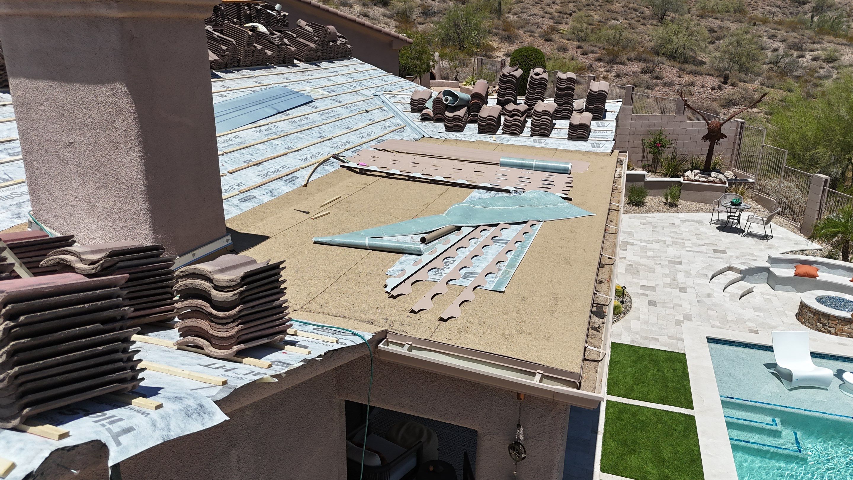 Project in Fountain Hills, AZ by Saint Roofing