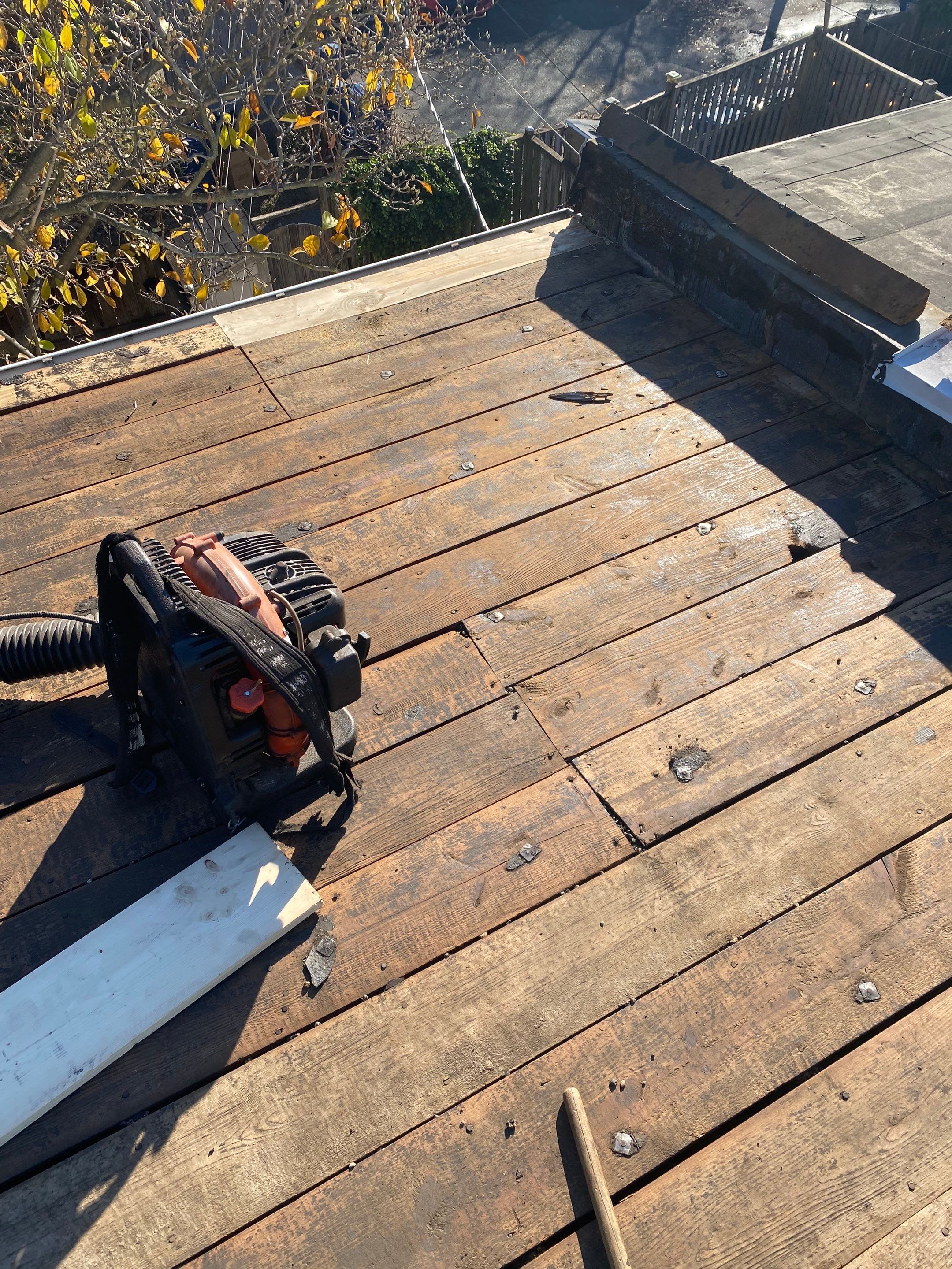 Alexandria: Residential Flat Roof Replacement with Mule Hide TPO Membrane by RM Banning, Inc.