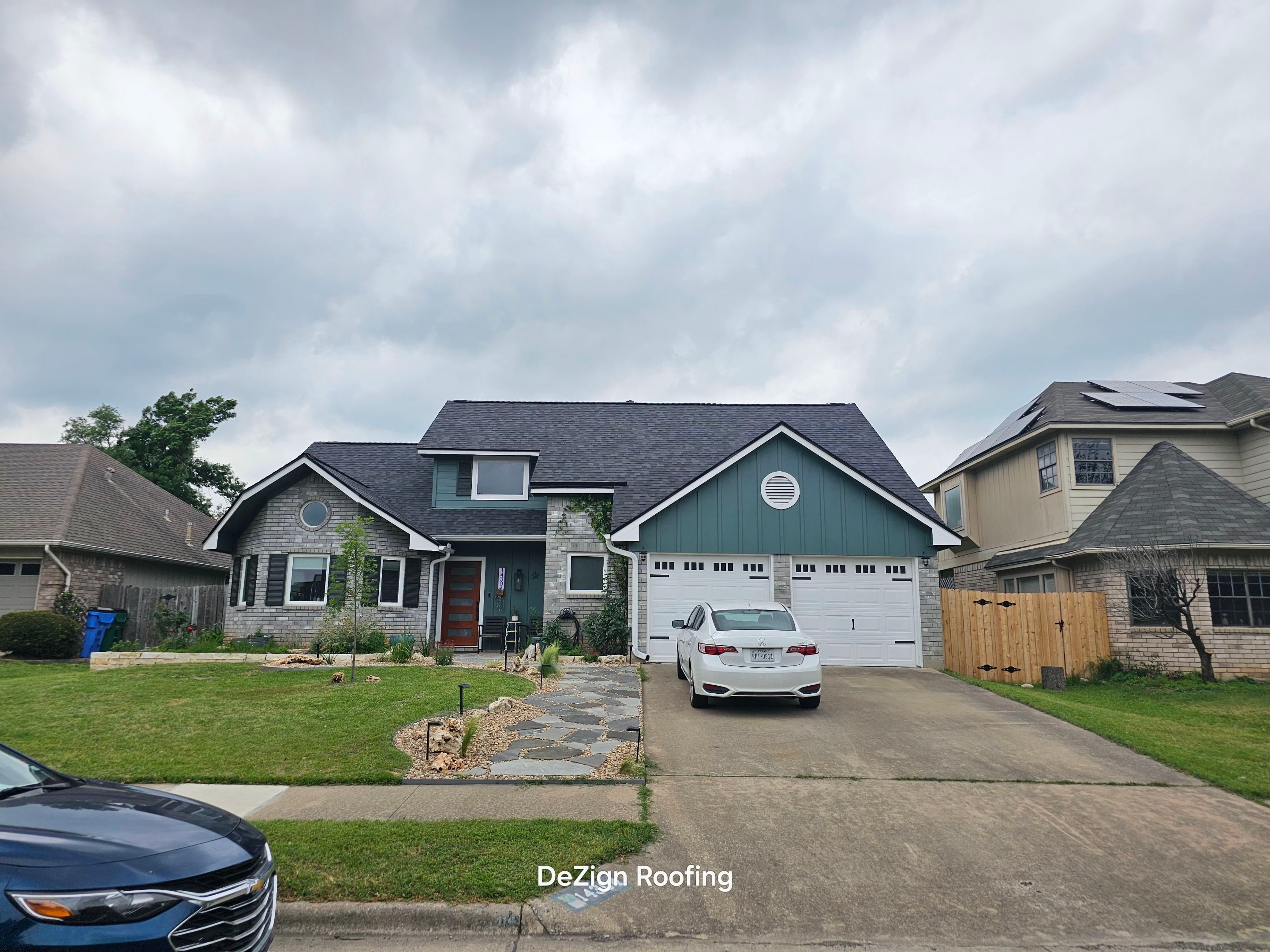 Residential Roofing Installation using Owens Corning Duration Tru Def Onyx Black by DeZign Roofing & Exteriors